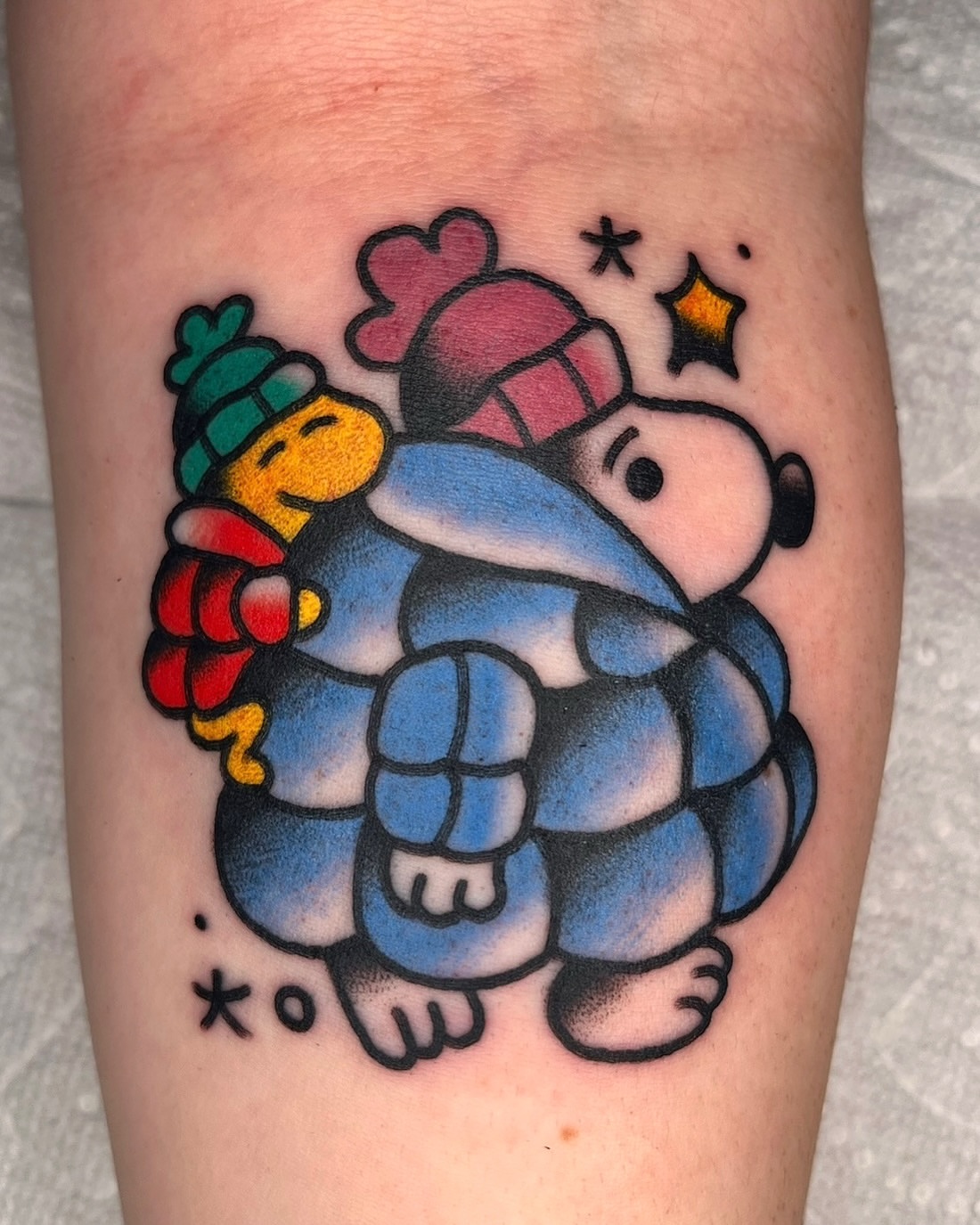 Tattoo by @its_raw_banana_ — dotwork