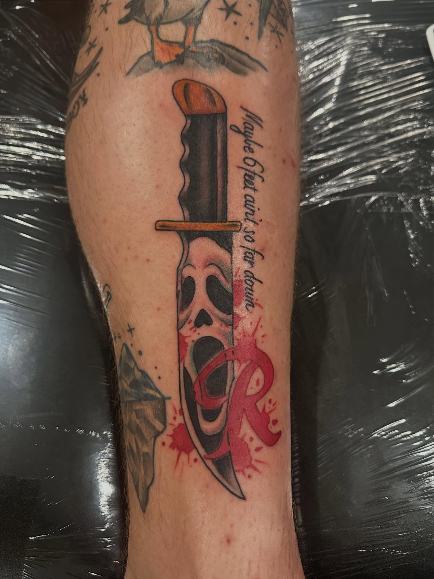 Tattoo by @gravestattooer — dark_realism