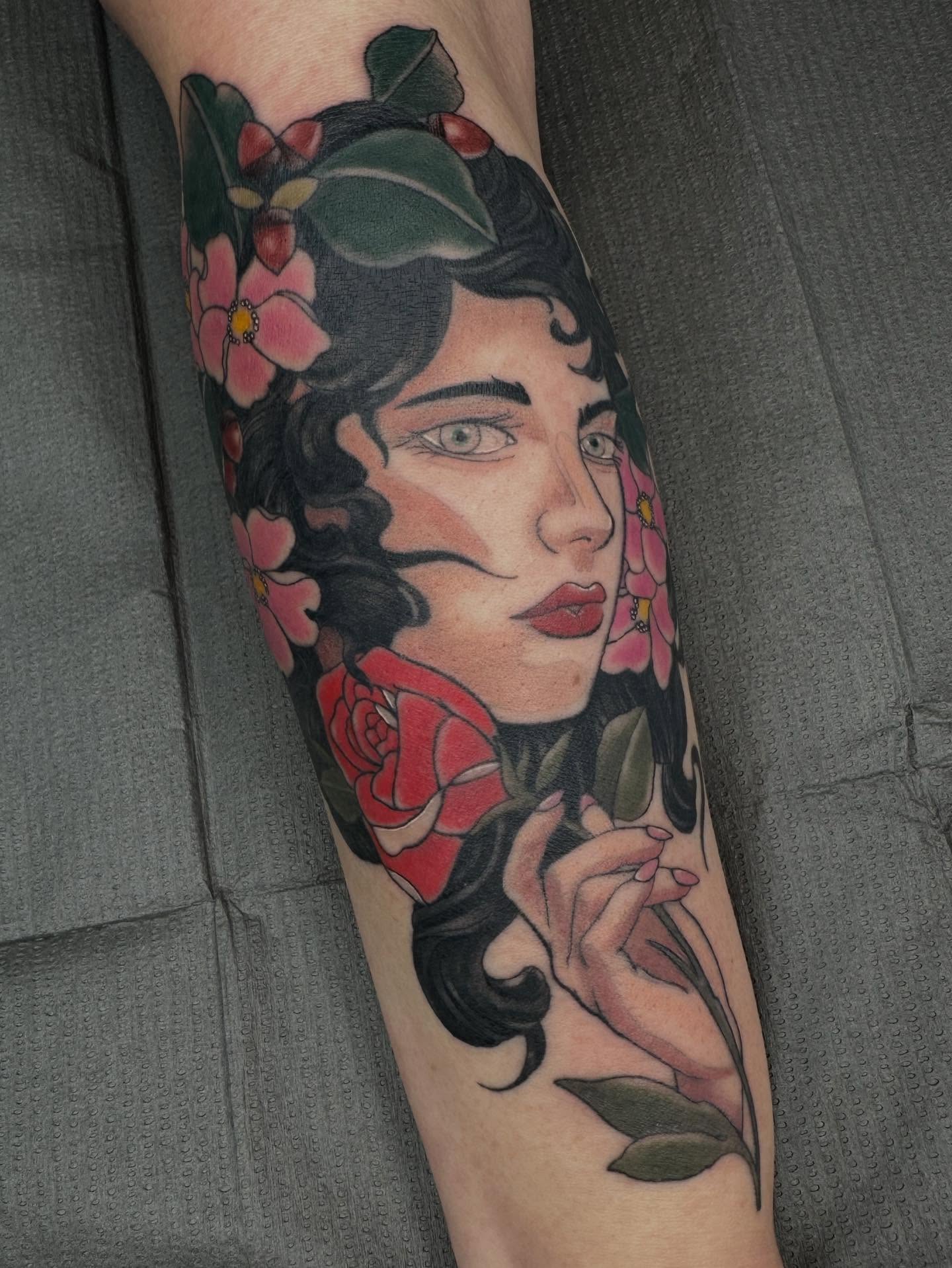 Tattoo by @jakejtattoos — american_traditional, realism