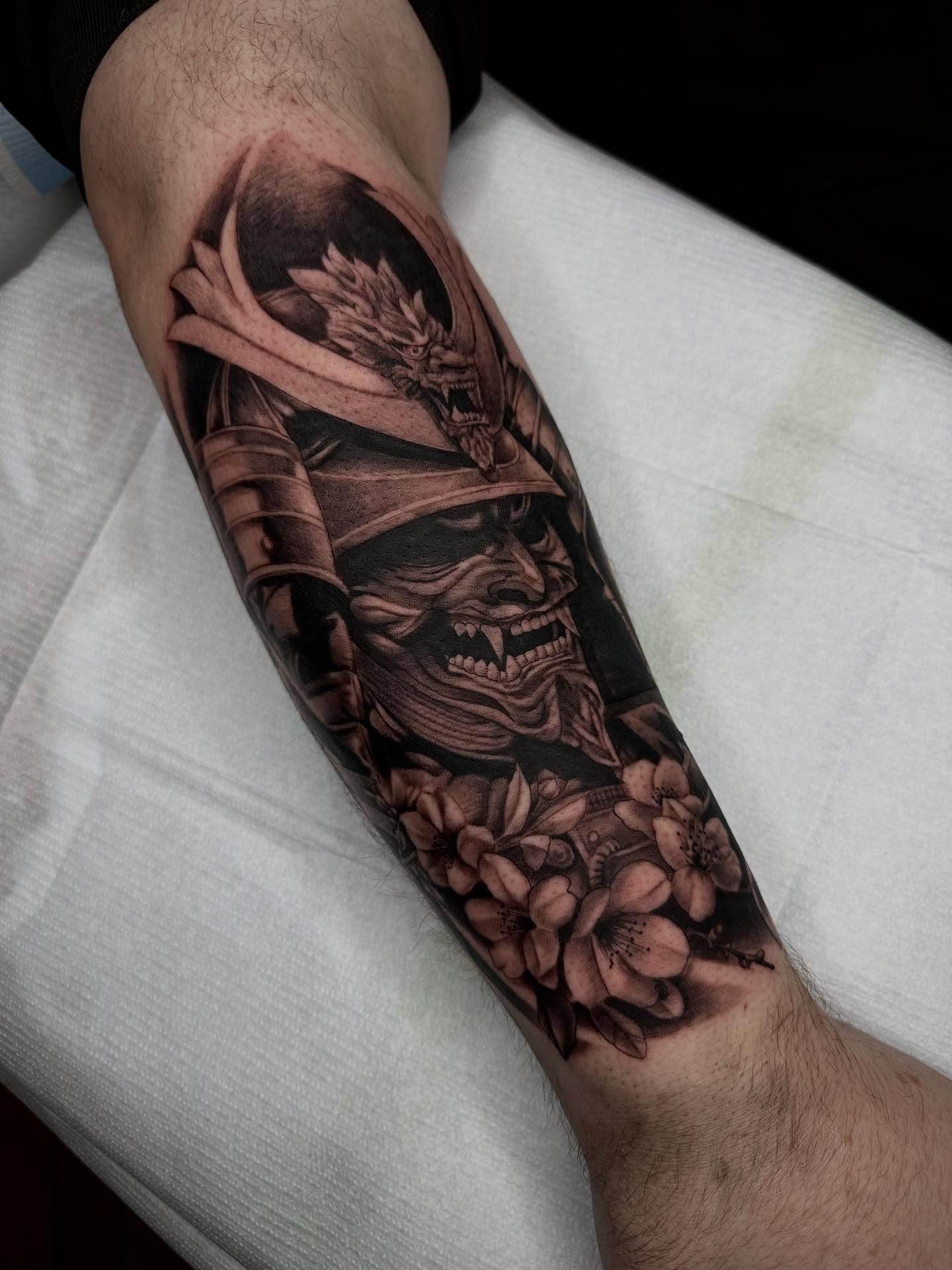 Tattoo by @jakejtattoos — black_and_grey, realism