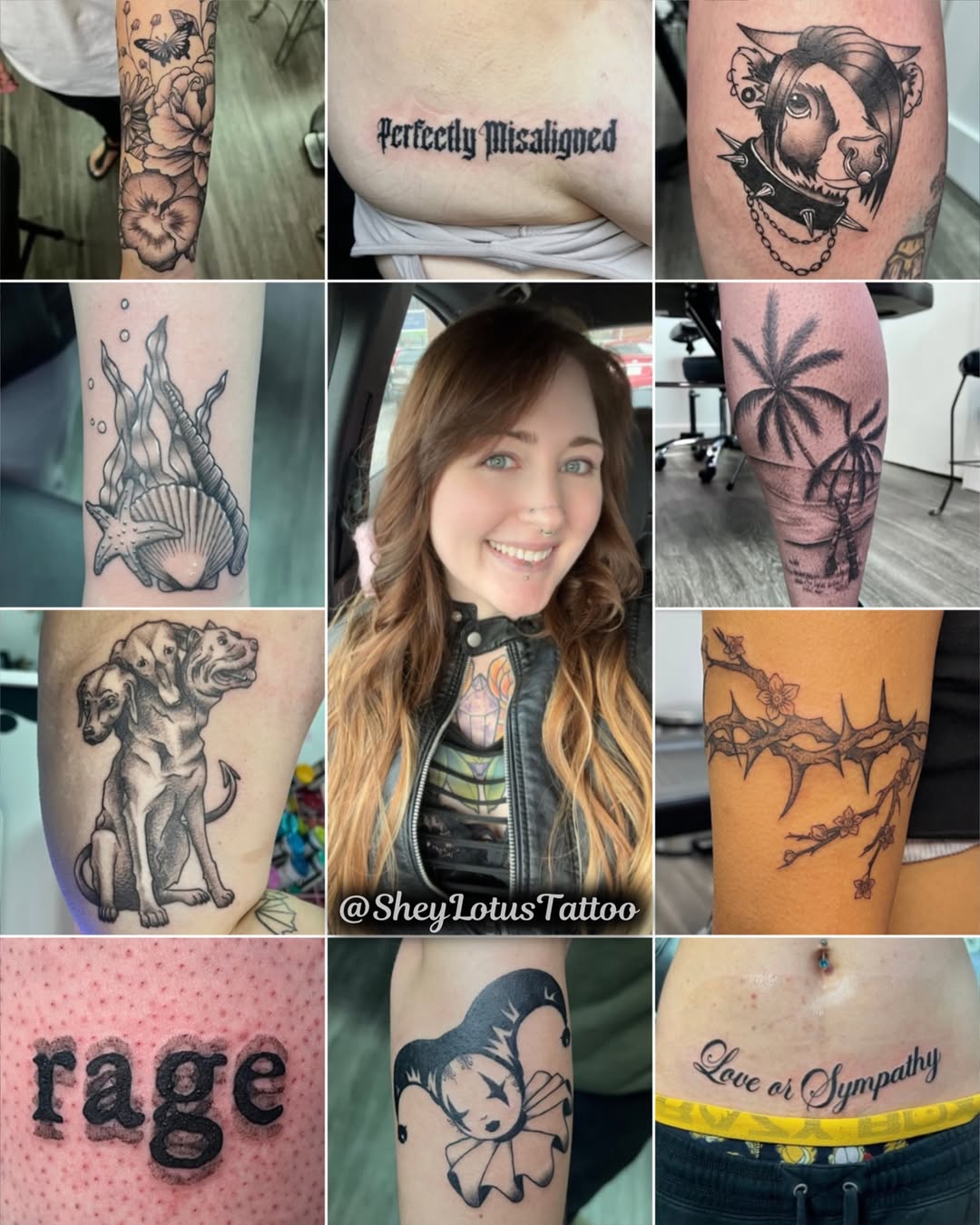 Tattoo by @sheylotustattoo — black_and_grey, realism