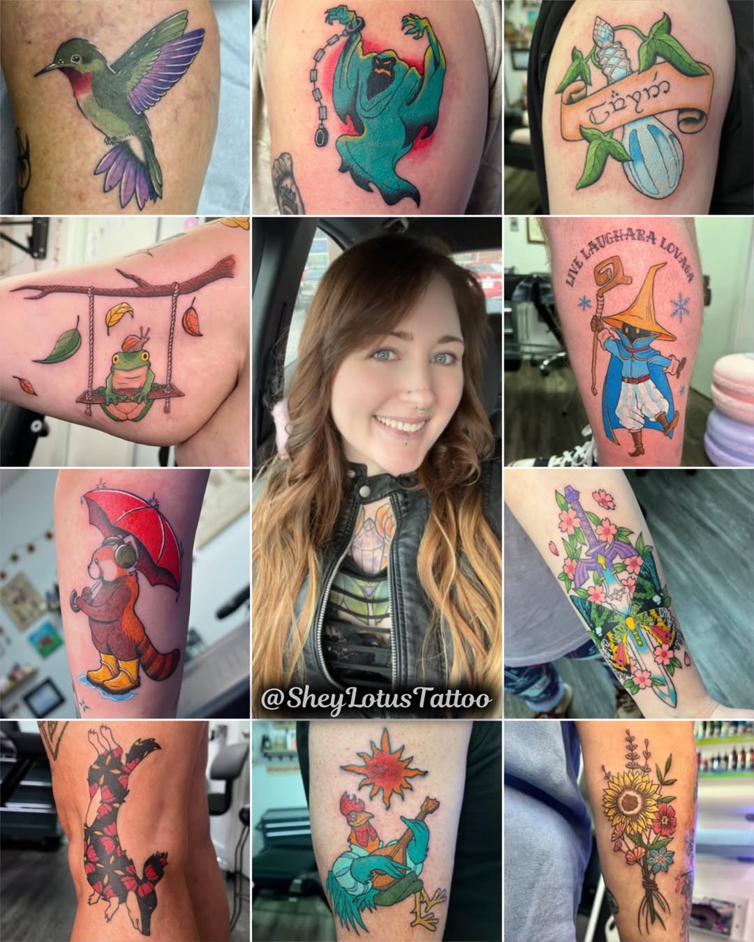 Tattoo by @sheylotustattoo — new_school, anime