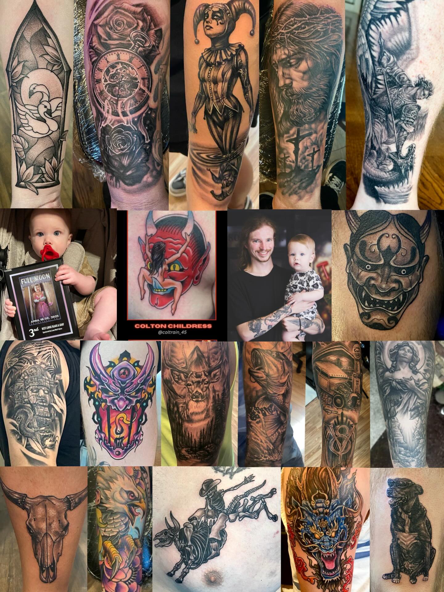 Tattoo by @coltrain_45 — american_traditional