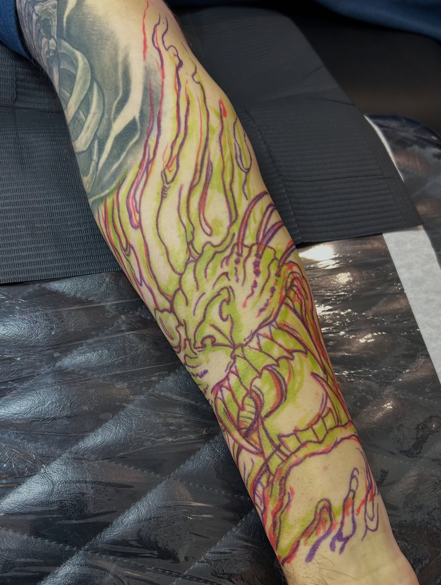 Tattoo by @craiggardyan — dotwork