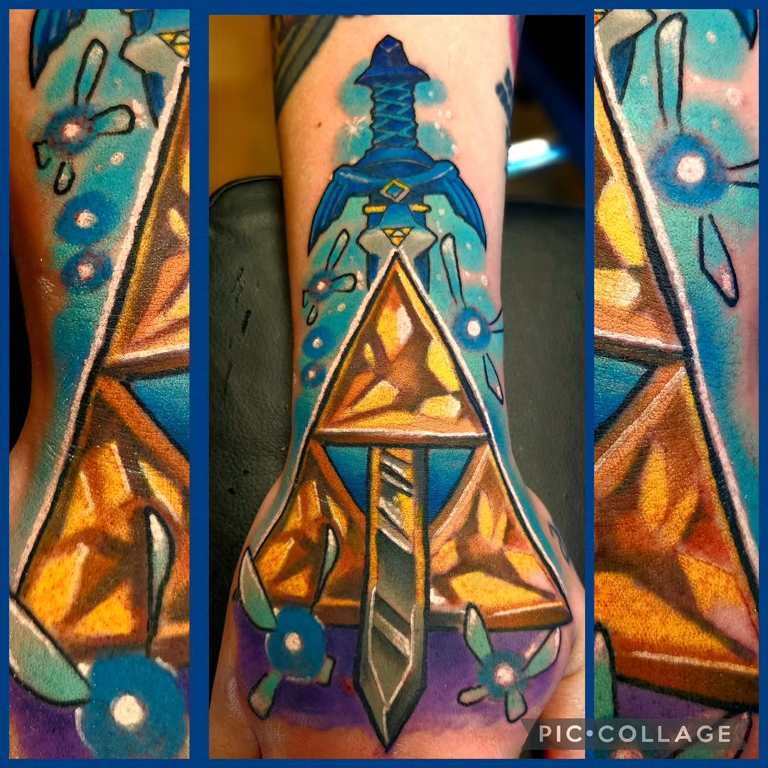 Tattoo by @eddy_arg — new_school, anime