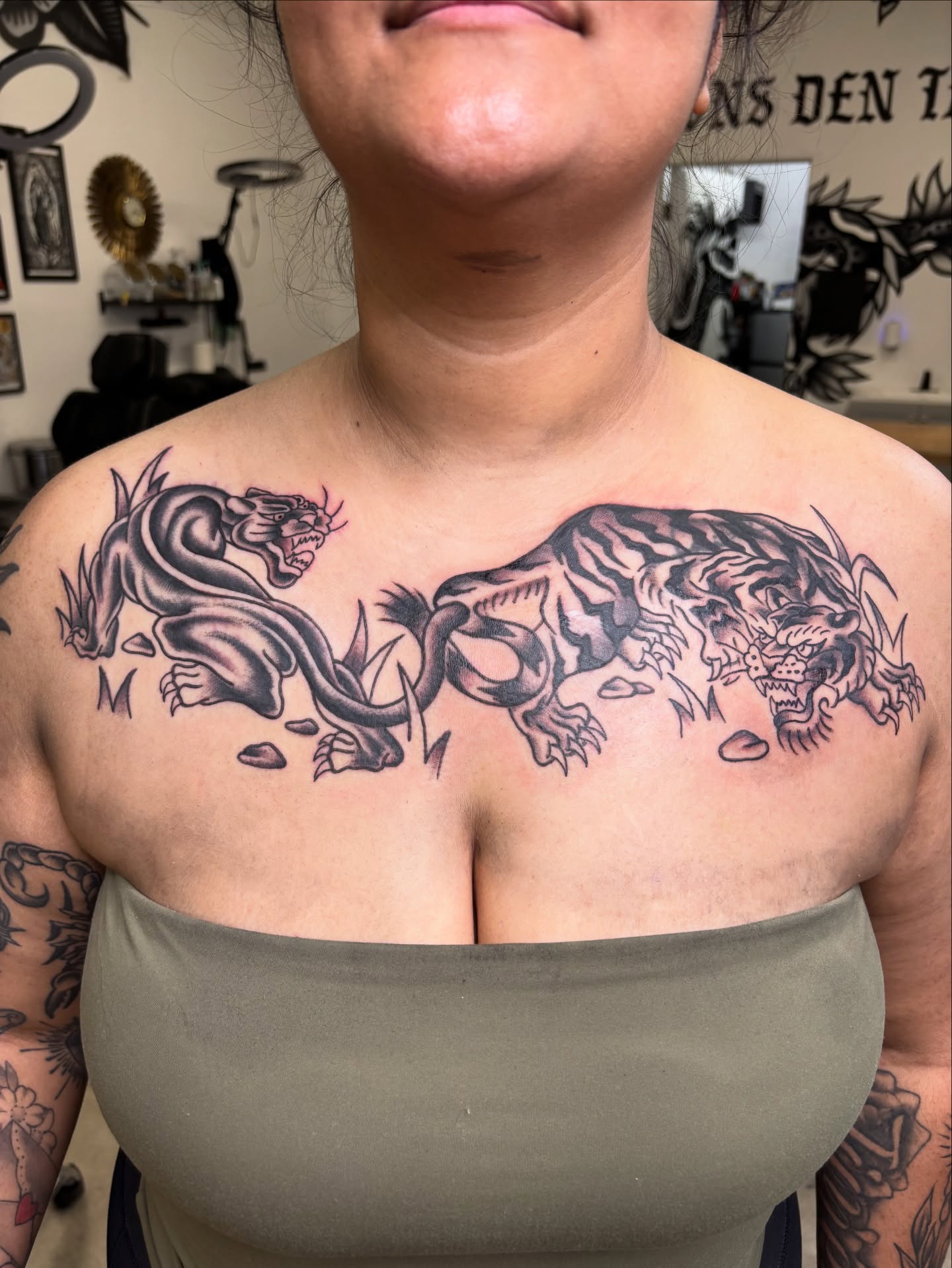 Tattoo by @joelietattoos β black_and_grey