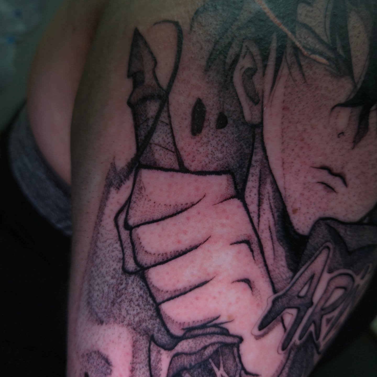 Tattoo by @angiestoki — dotwork