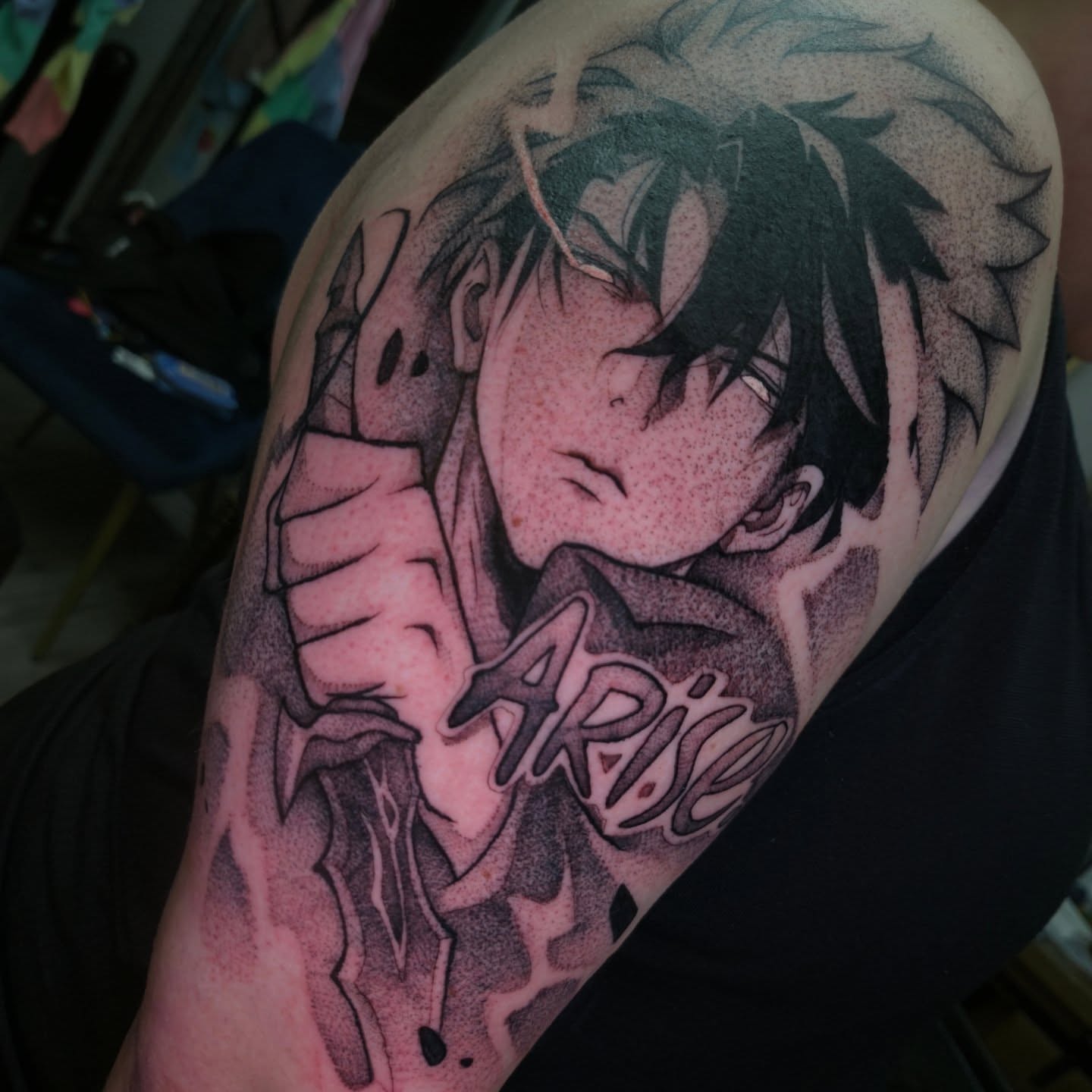 Tattoo by @angiestoki — anime