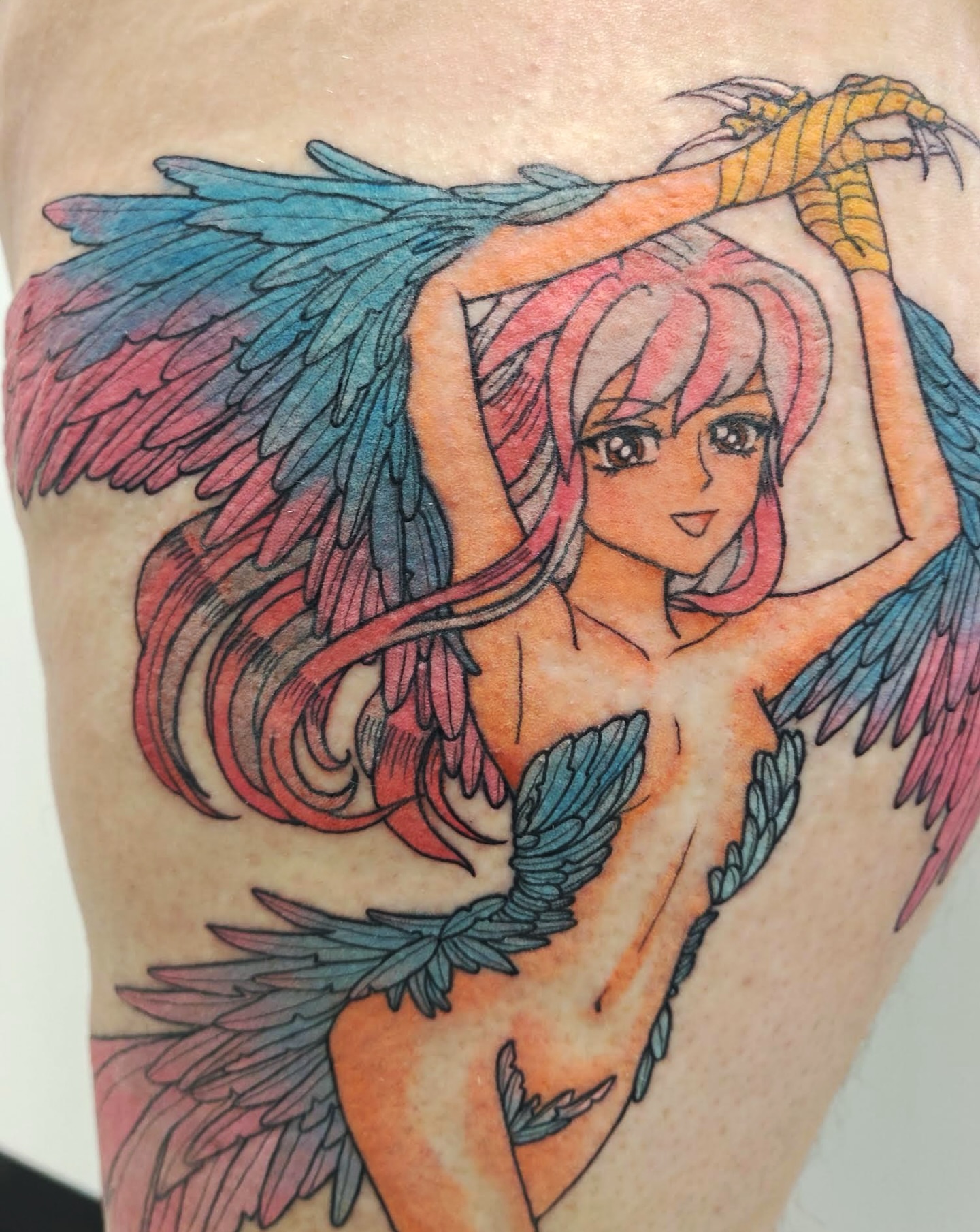 Tattoo by @johanna_tattoos — anime