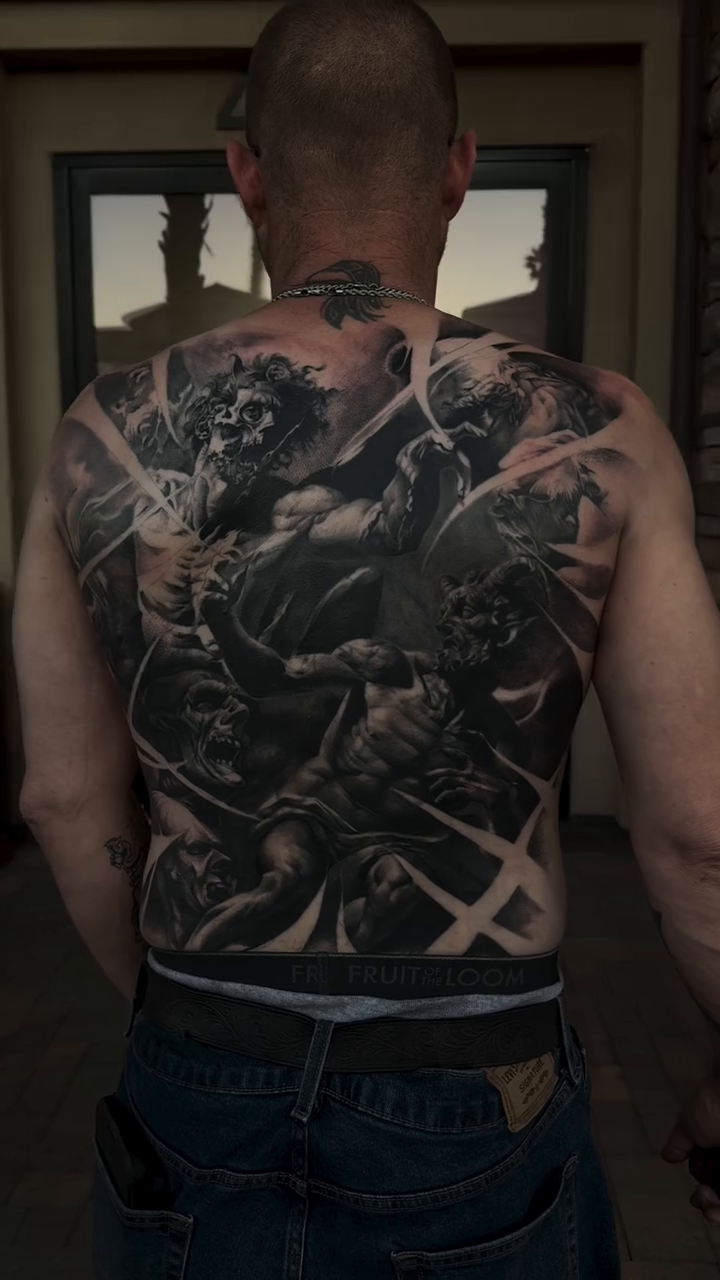 Tattoo by @rorystats — dark_realism, black_and_grey