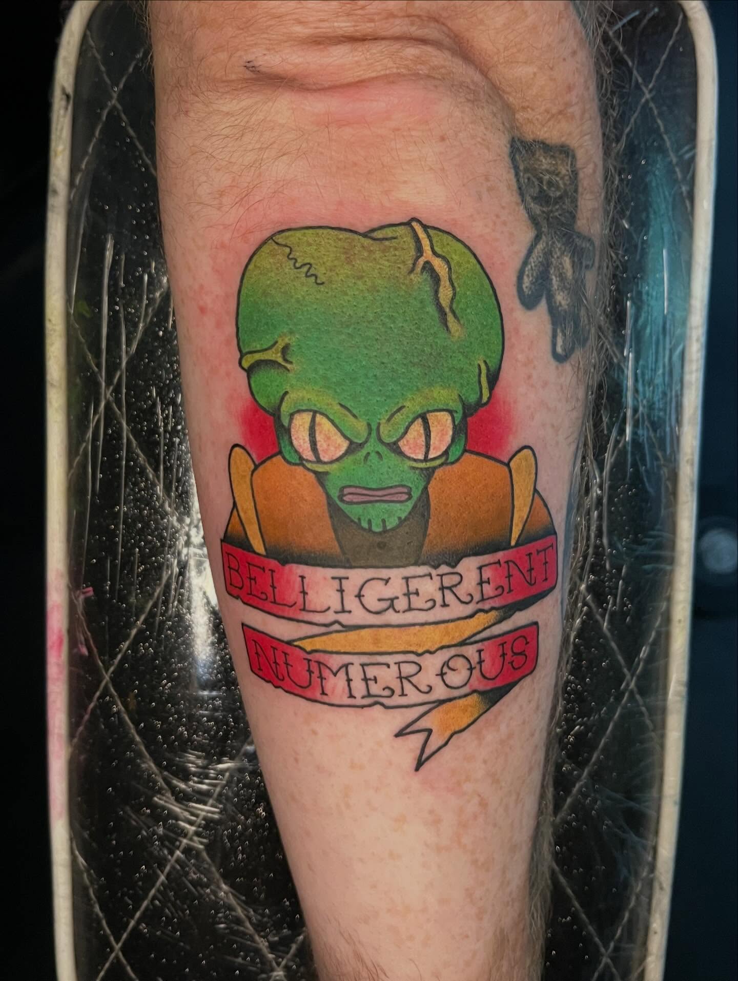 Tattoo by @chowdahbowl — new_school