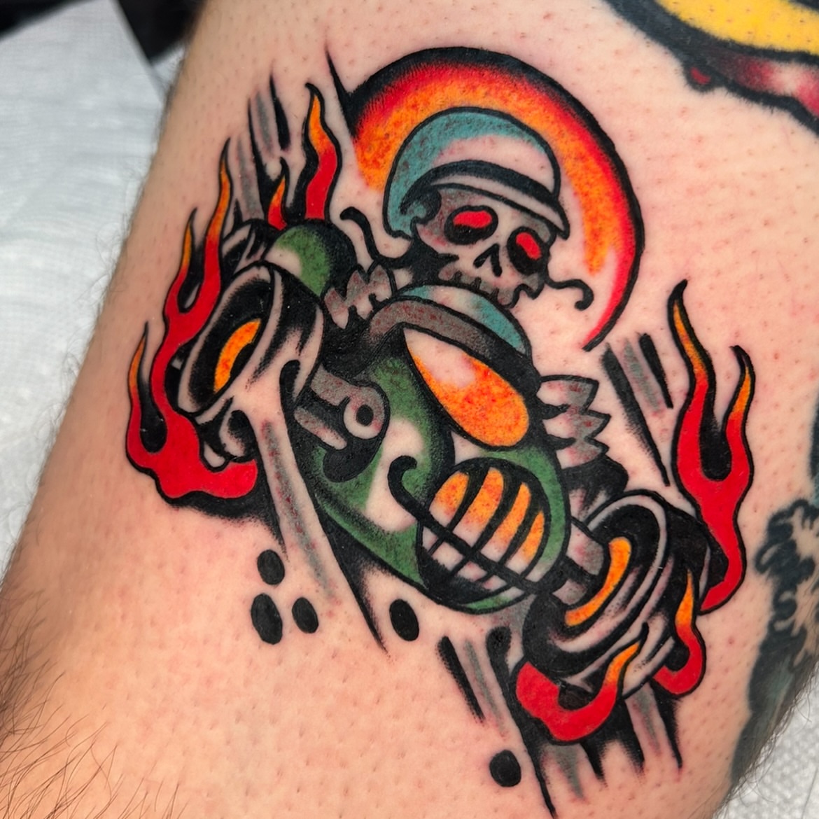 Tattoo by @bagofbones — american_traditional