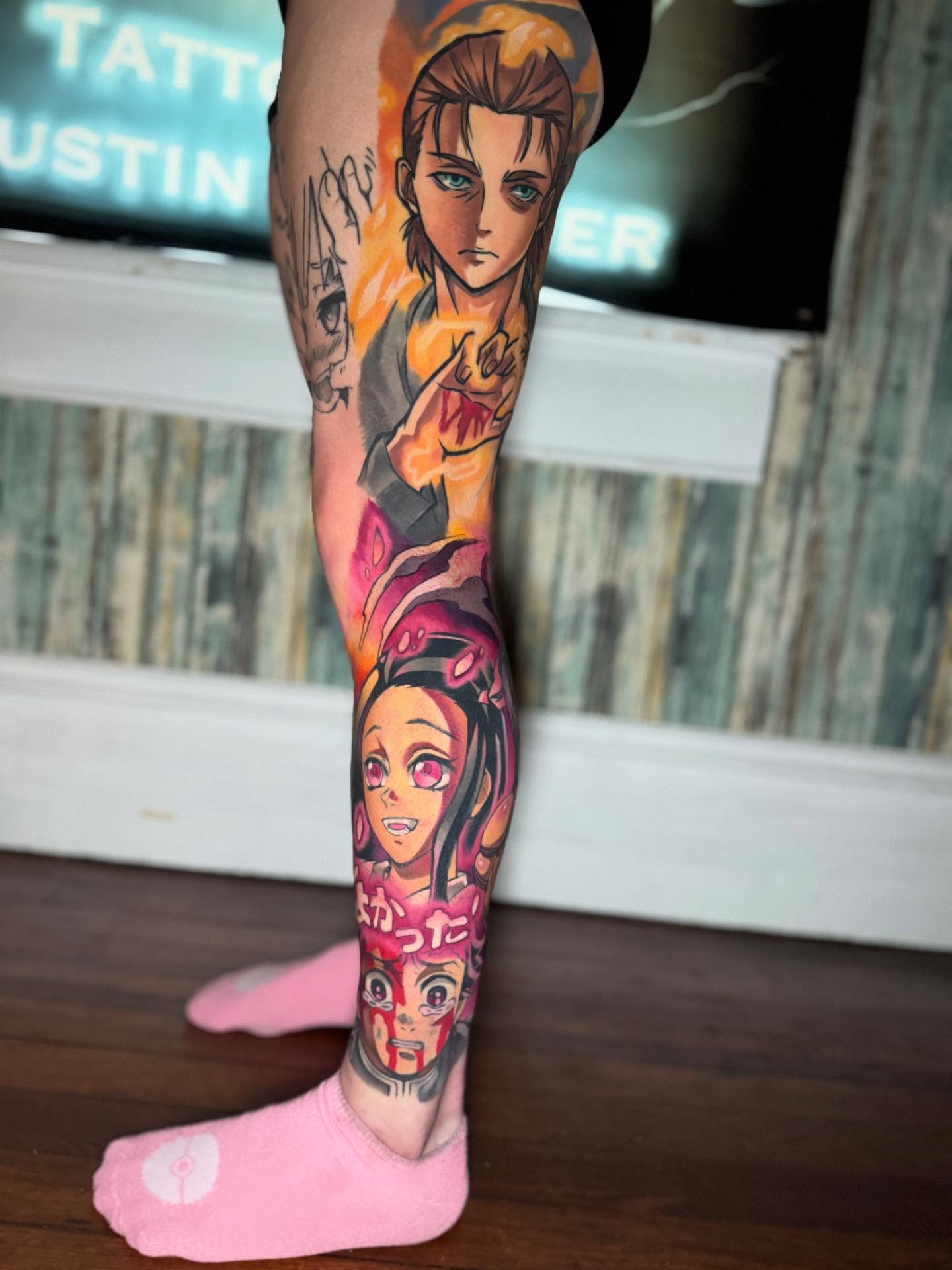 Tattoo by @piercingsbybefffff_ — anime