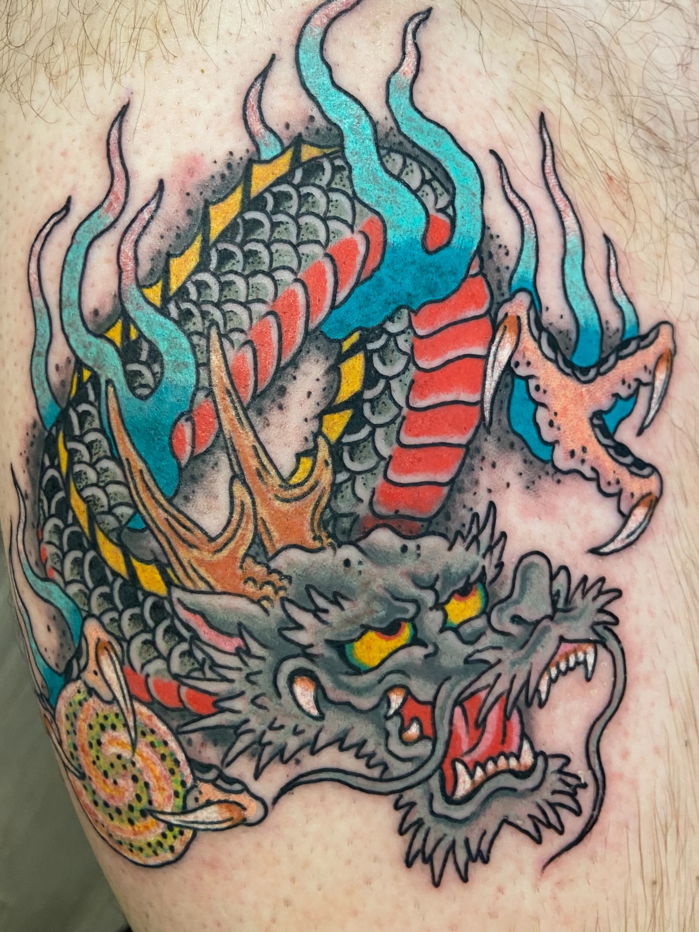 Tattoo by @lexrazor — japanese_irezumi