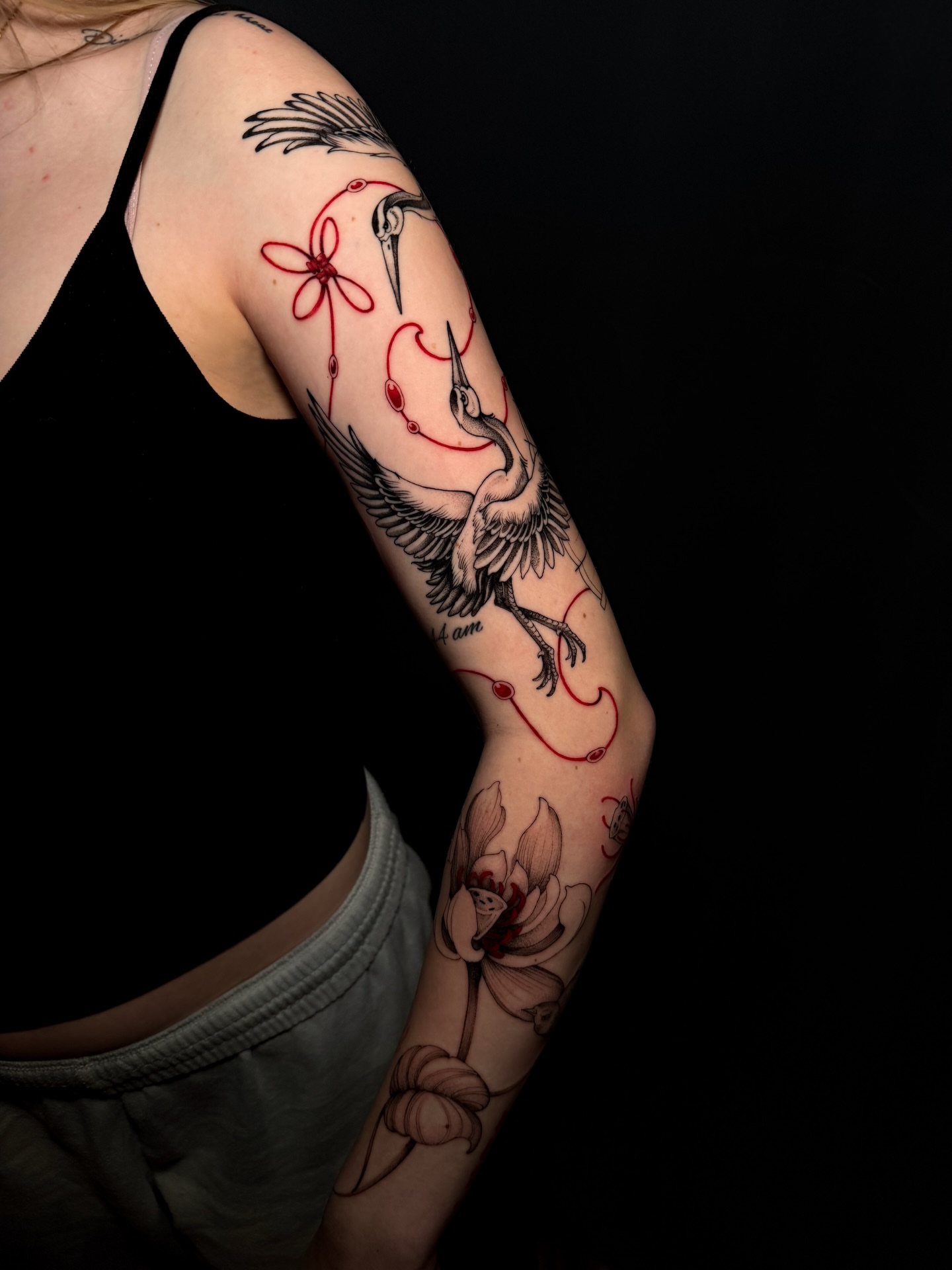 Tattoo by @tattoos_by_carrie — american_traditional, dotwork