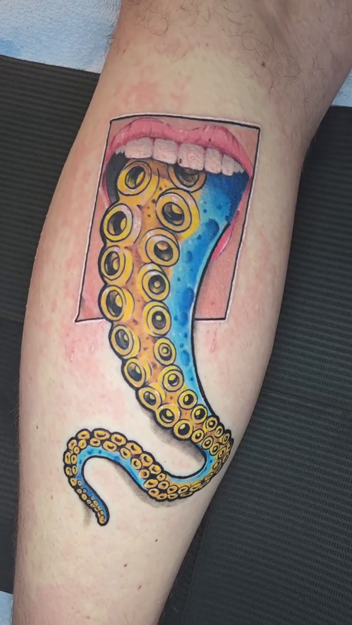 Tattoo by @geo_does_art — neo_traditional, dark_realism