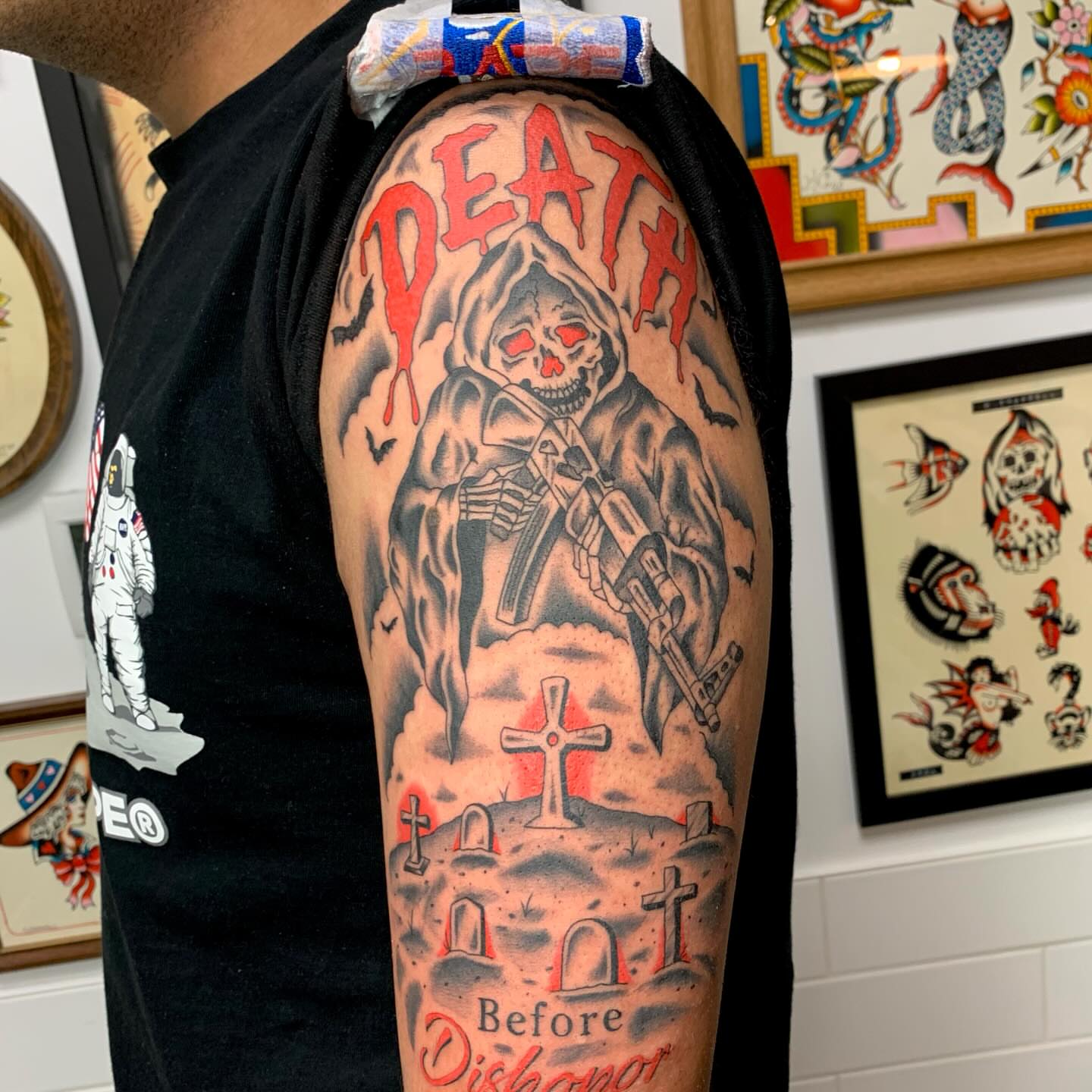 Tattoo by @kurtischappell — american_traditional