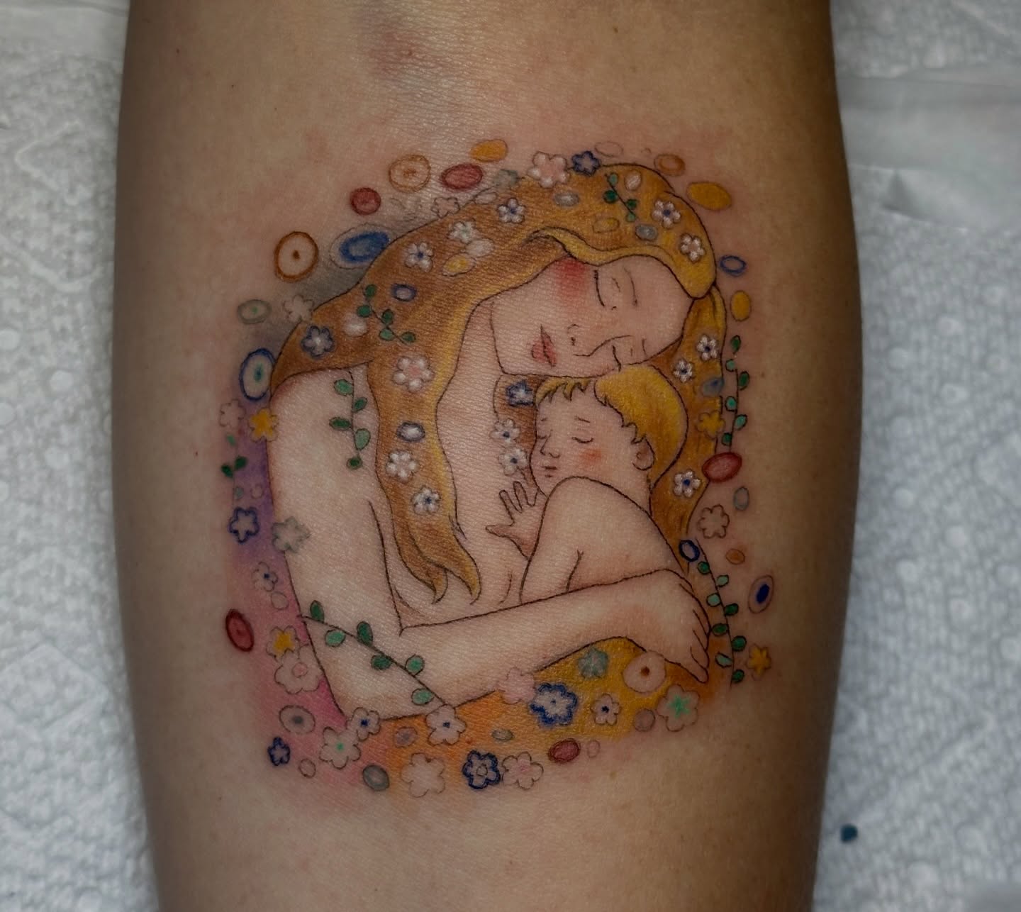 Tattoo by @lauren_delizza — watercolor, illustrative