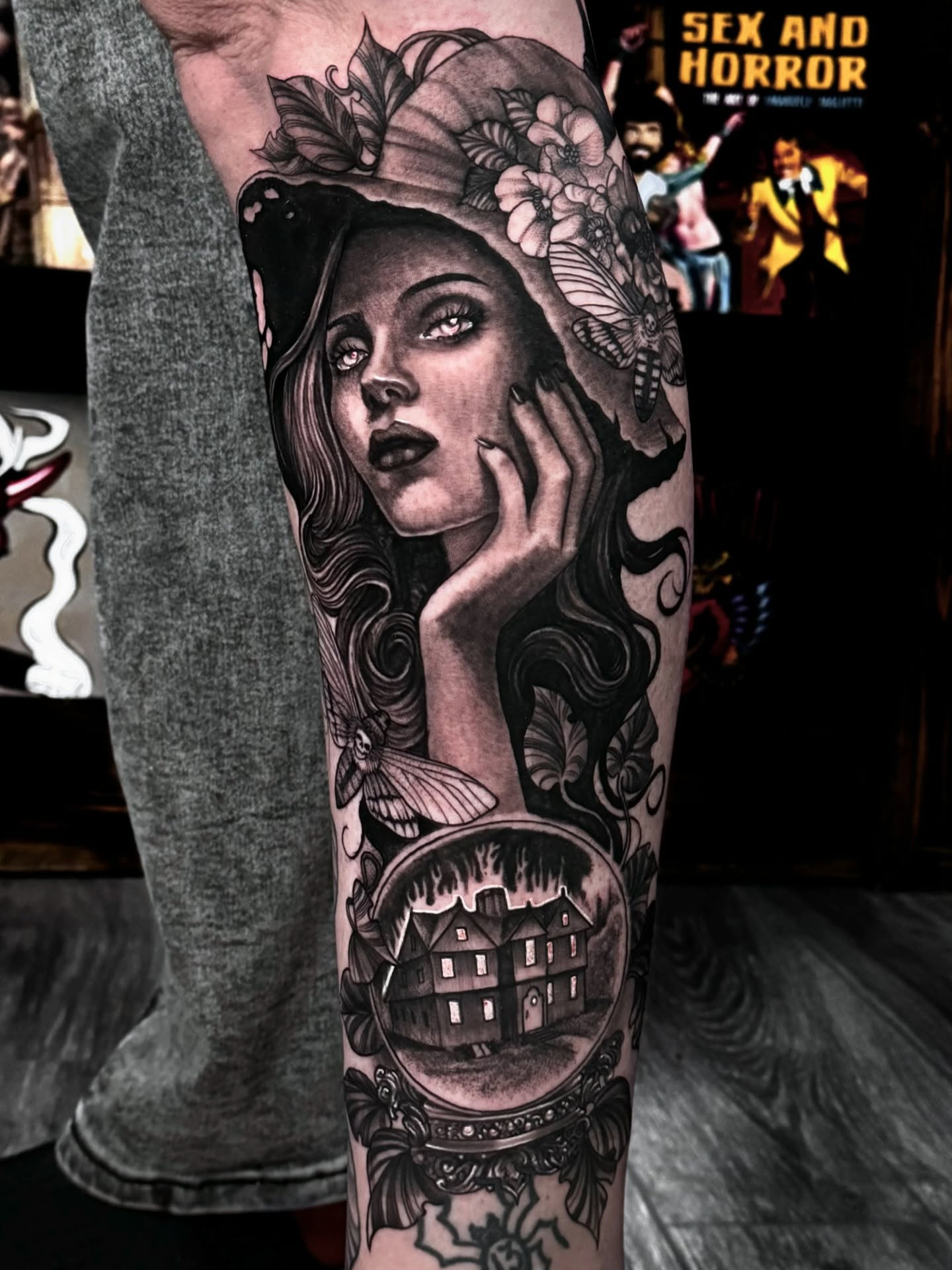 Tattoo by @artofmiguelangelflores — american_traditional, black_and_grey