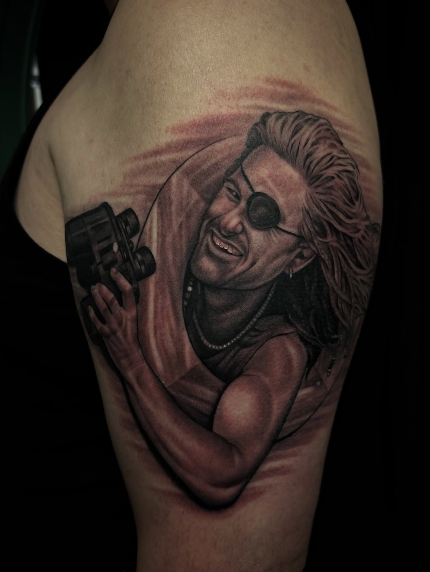 Tattoo by @suzannafisher — realism, black_and_grey