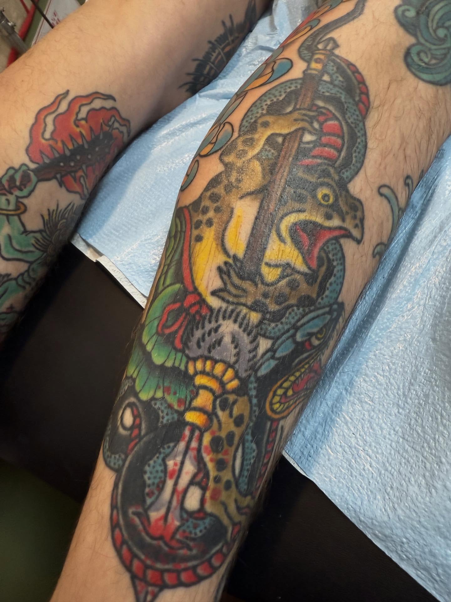 Tattoo by @cldtattoo — american_traditional, neo_traditional
