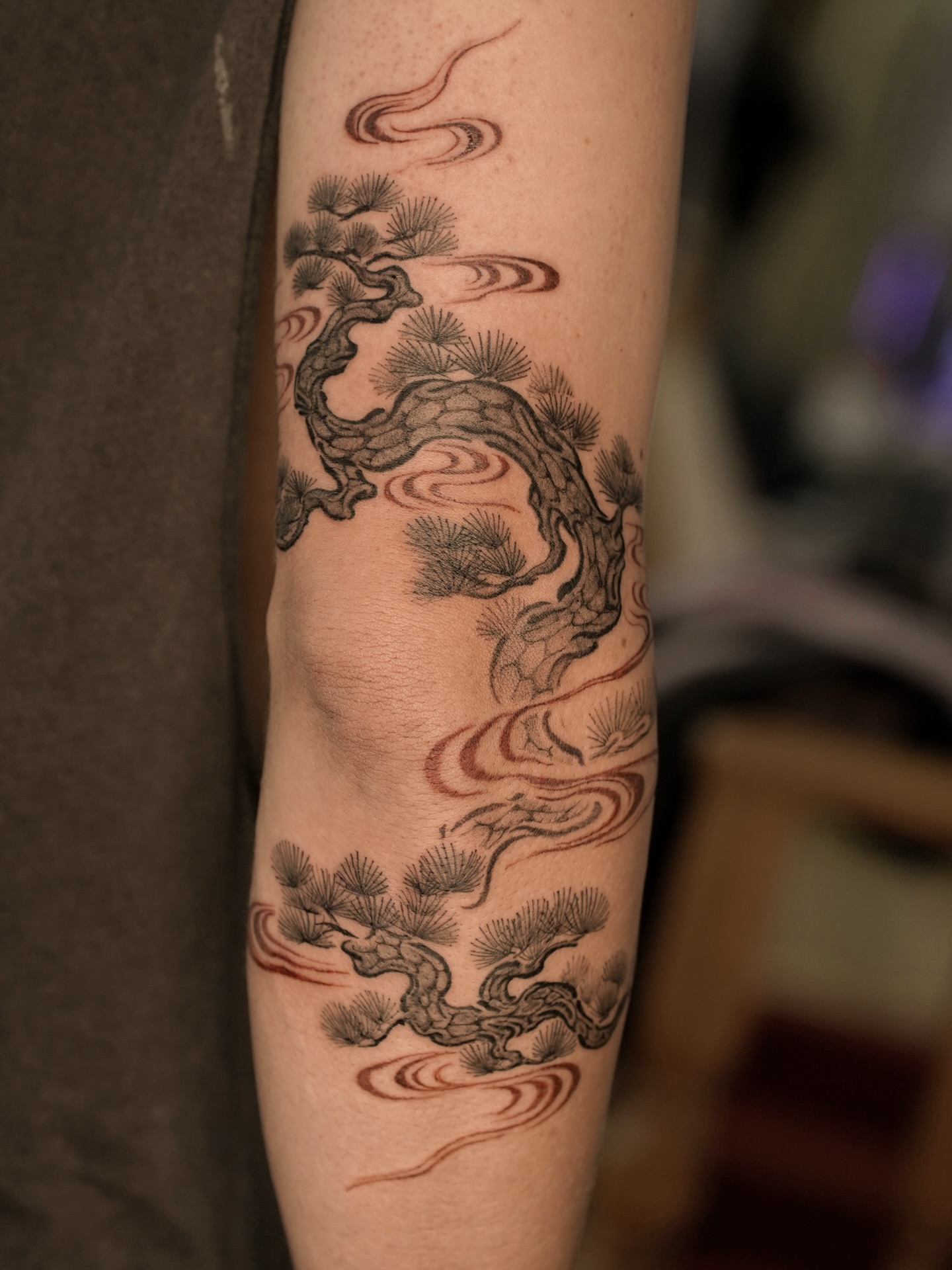 Tattoo by @think_tatt — black_and_grey