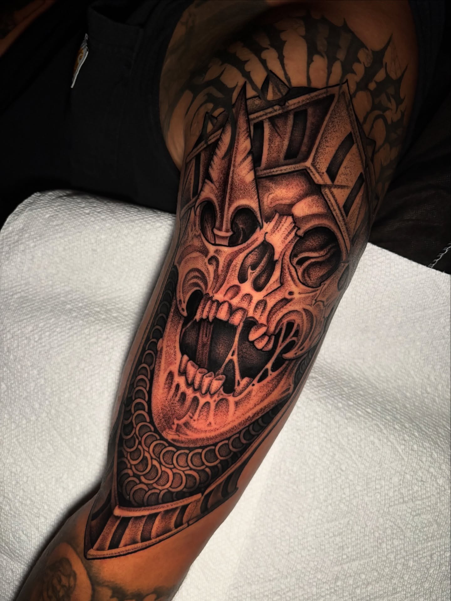 Tattoo by @sofiarosetattoos — dark_realism