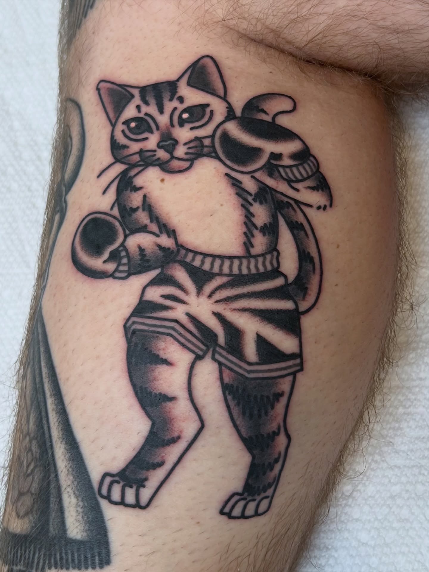 Tattoo by @laurenalexandralux — american_traditional, black_and_grey