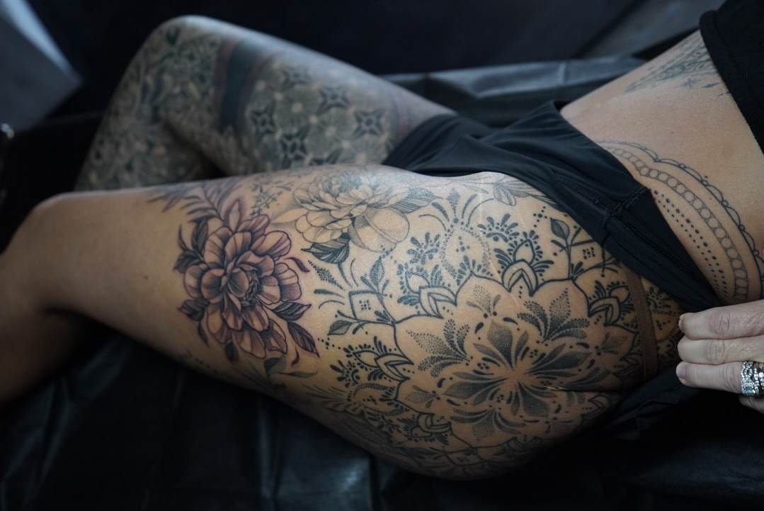 Tattoo by @tattoos_by_lo — black_and_grey