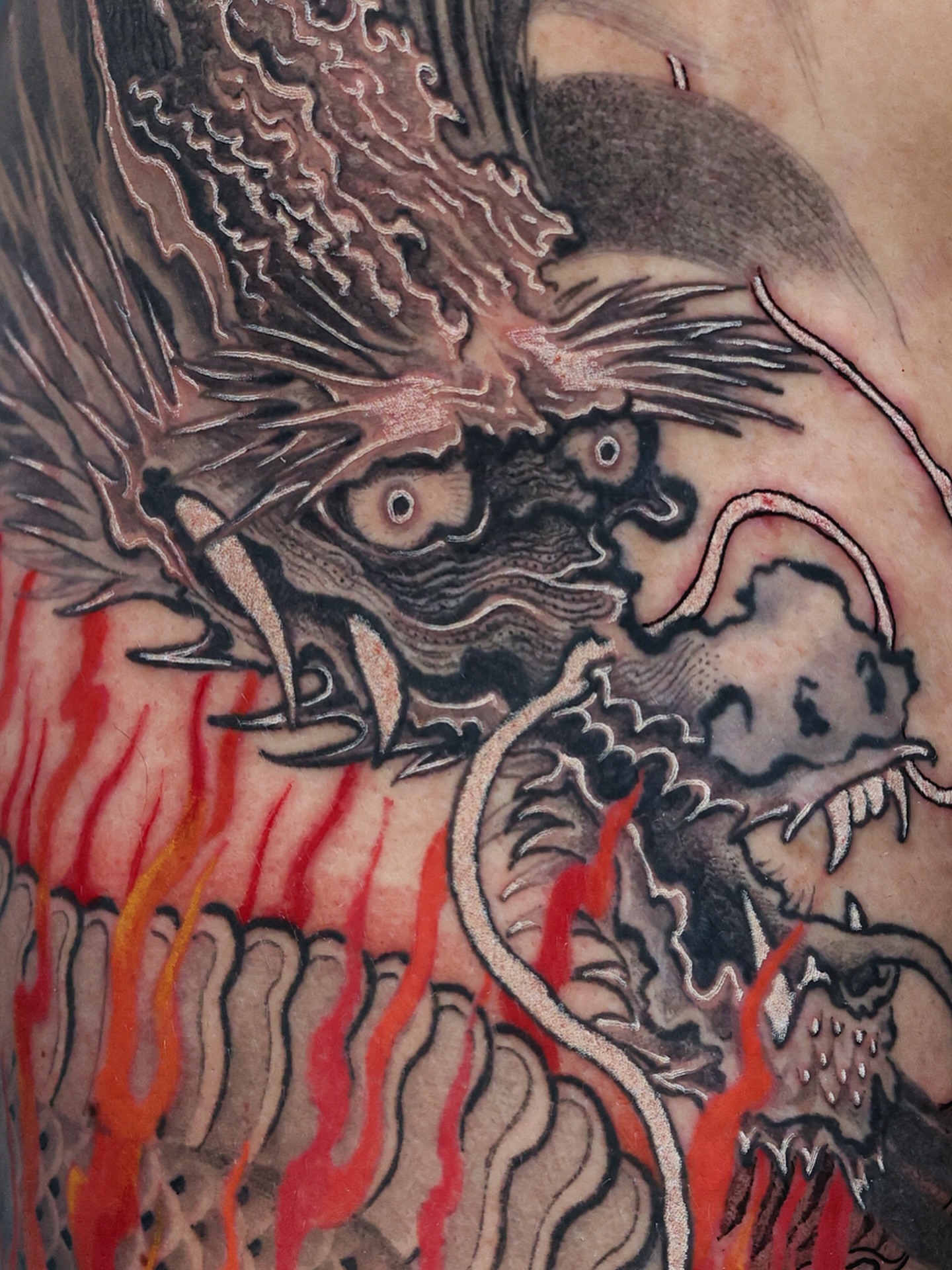 Tattoo by @swanissober — japanese_irezumi