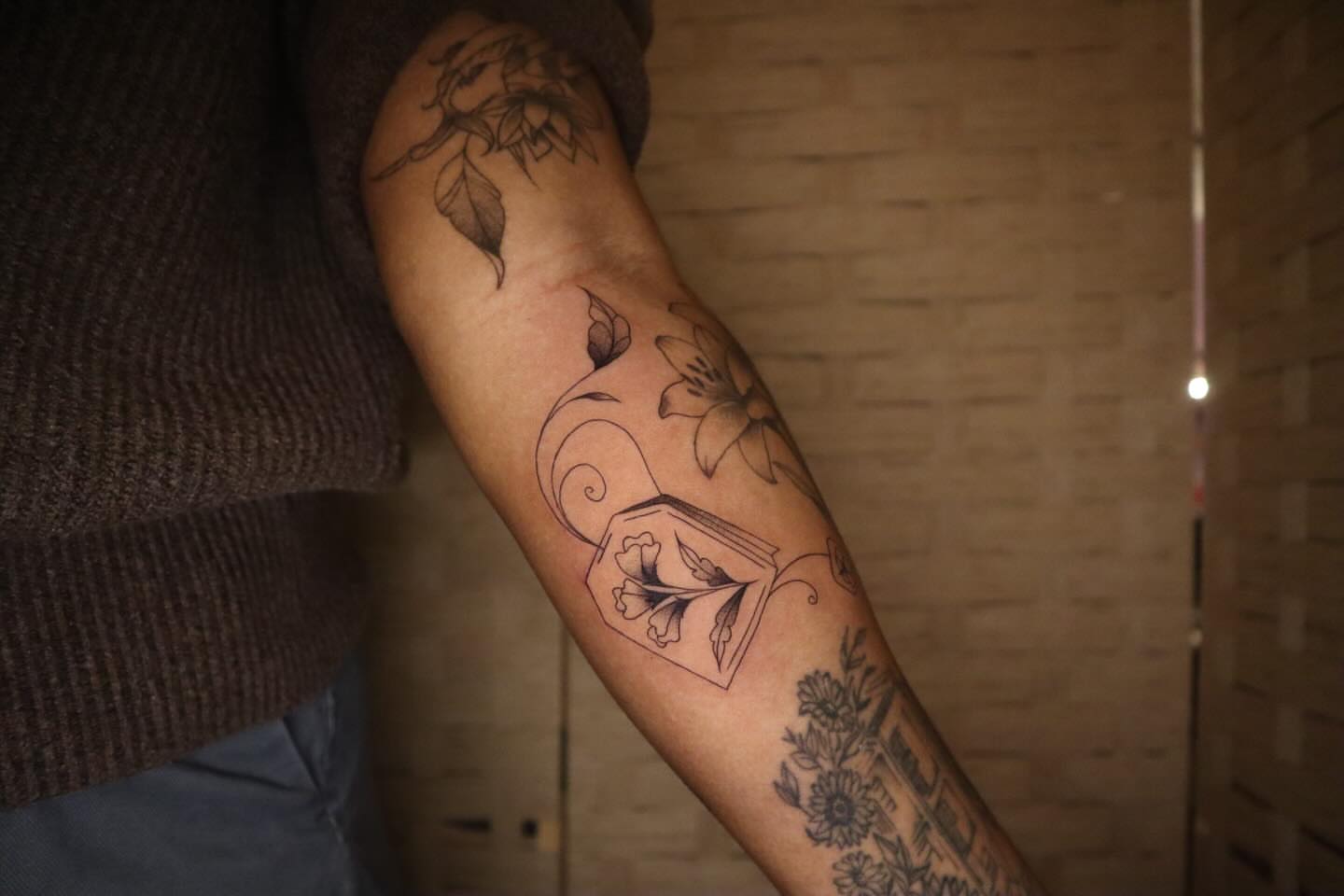 Tattoo by @inkanimalsart — black_and_grey
