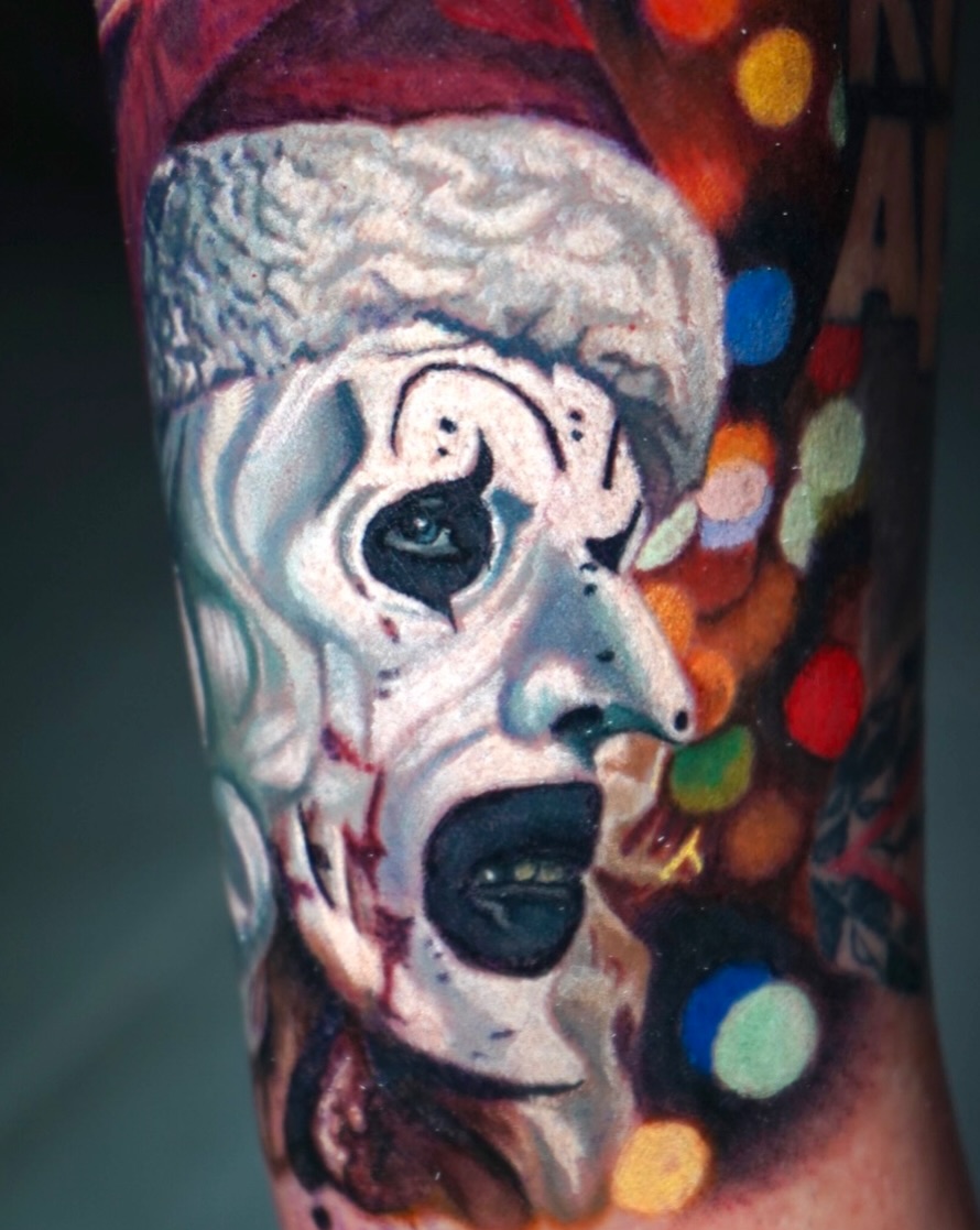 Tattoo by @bxvdidit — realism, trash_polka