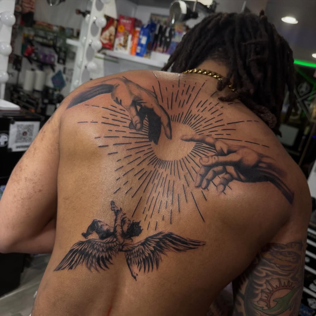 Tattoo by @lizzyinkslinga — realism, black_and_grey