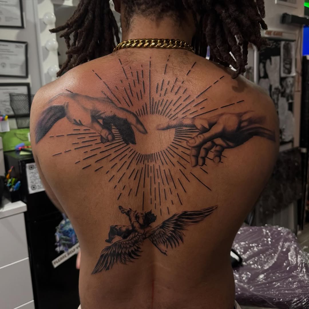 Tattoo by @lizzyinkslinga — realism, black_and_grey