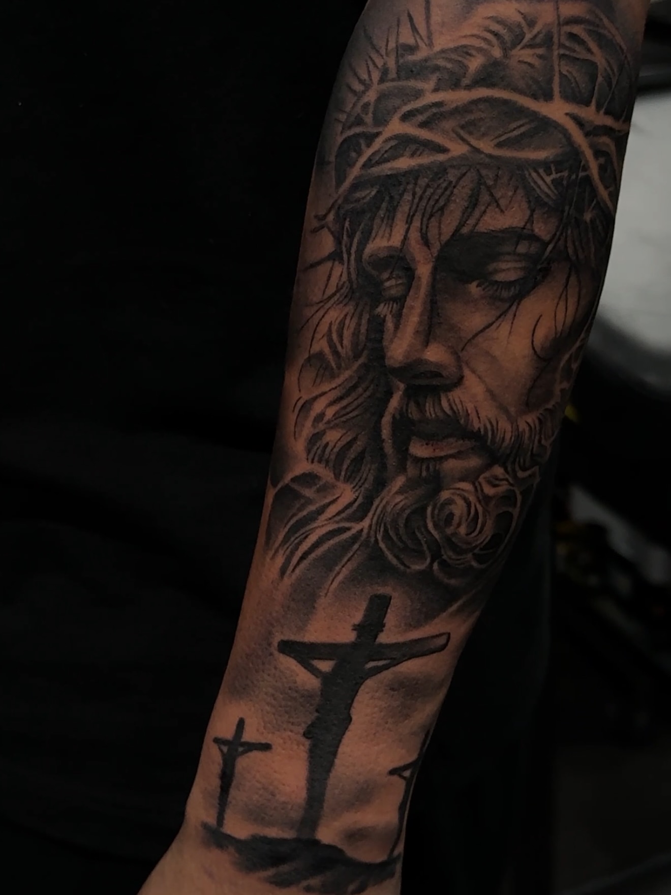 Tattoo by @2groovystudios — realism, dark_realism