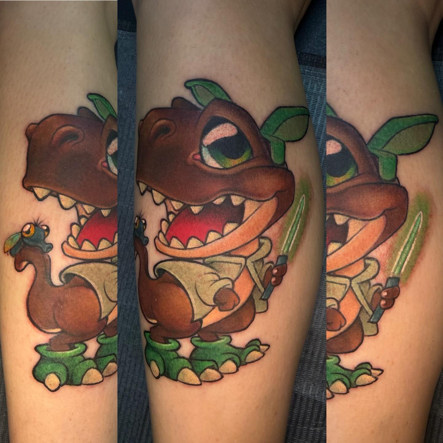 Tattoo by @jimelitwalk — new_school