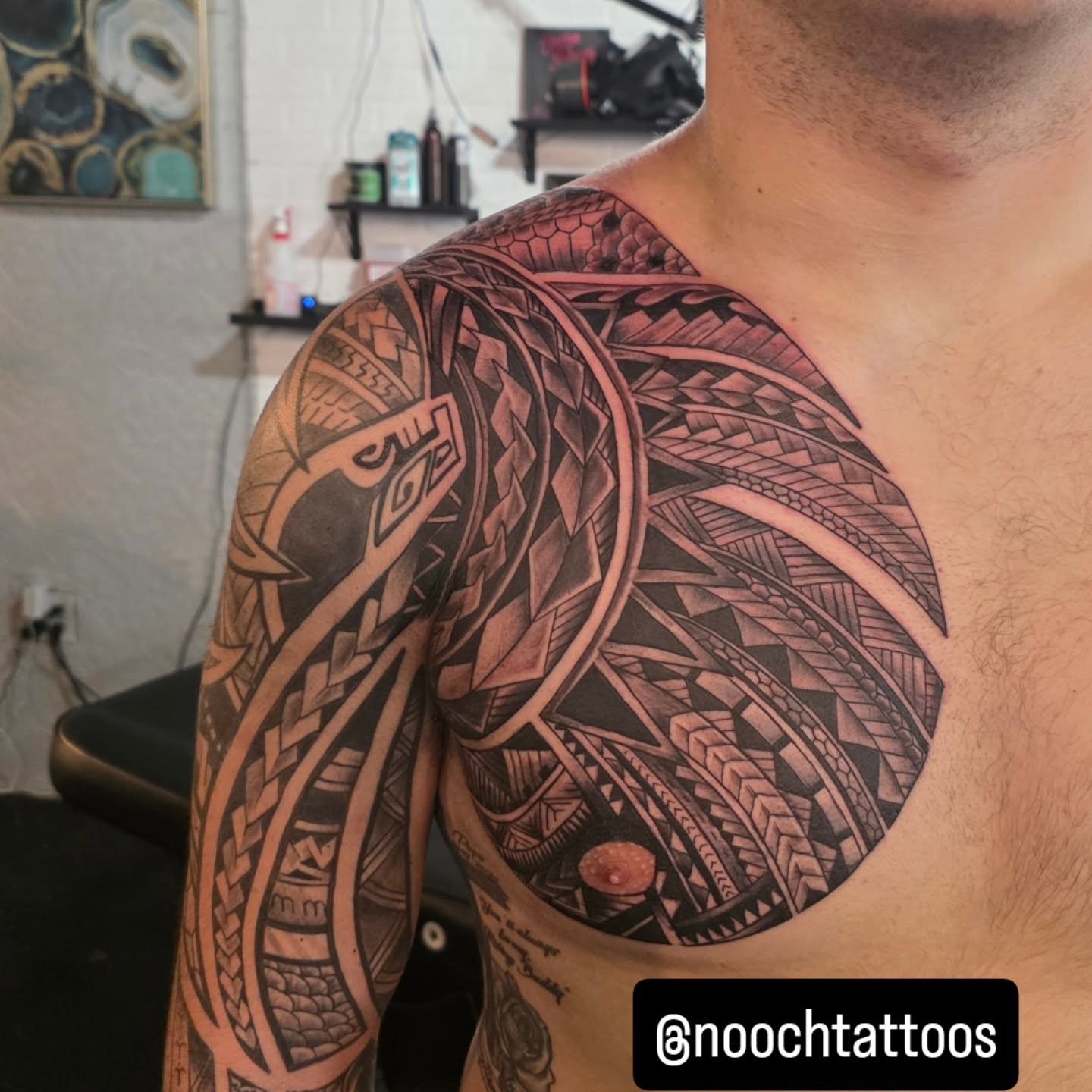 Tattoo by @noochtattoos — tribal