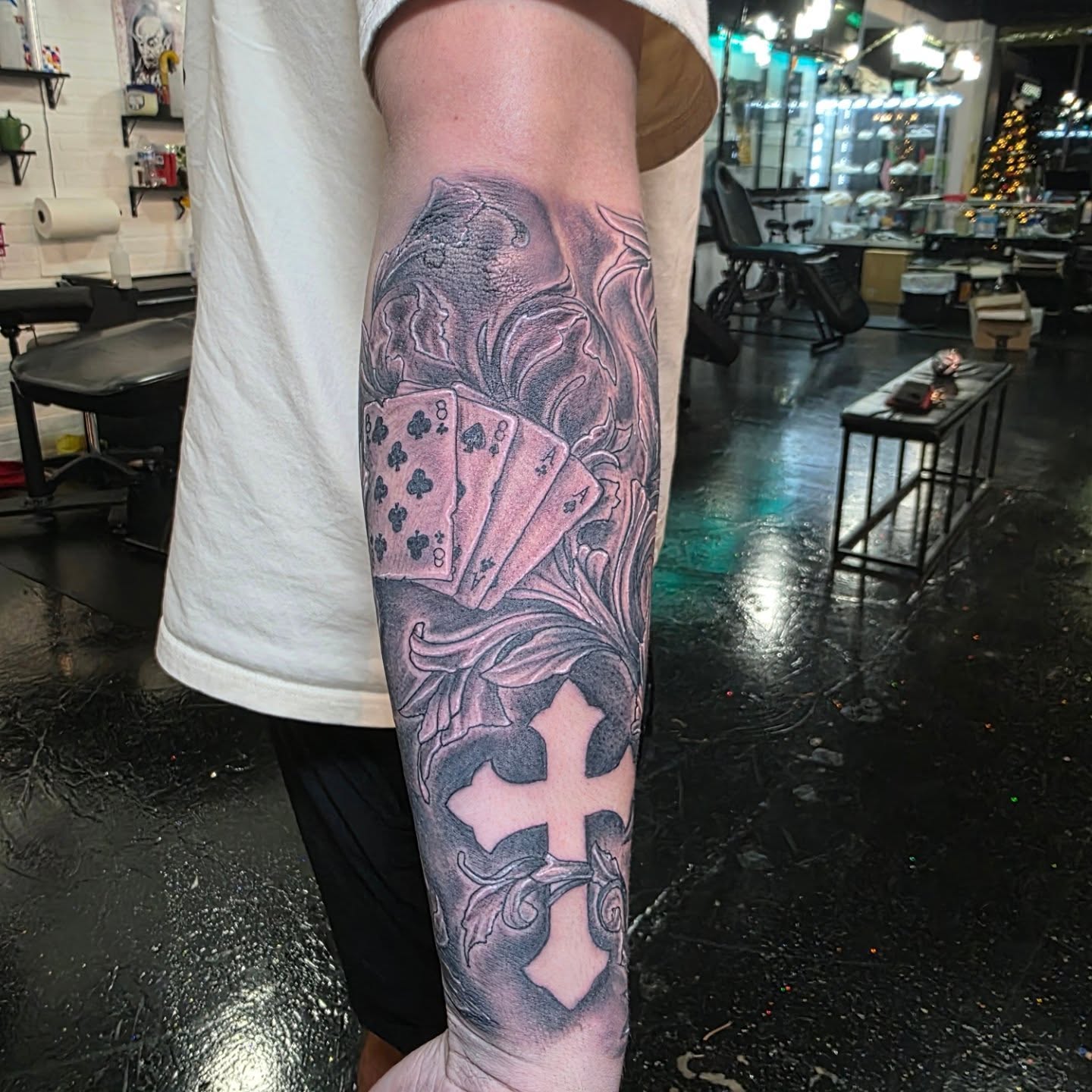Tattoo by @noochtattoos — black_and_grey