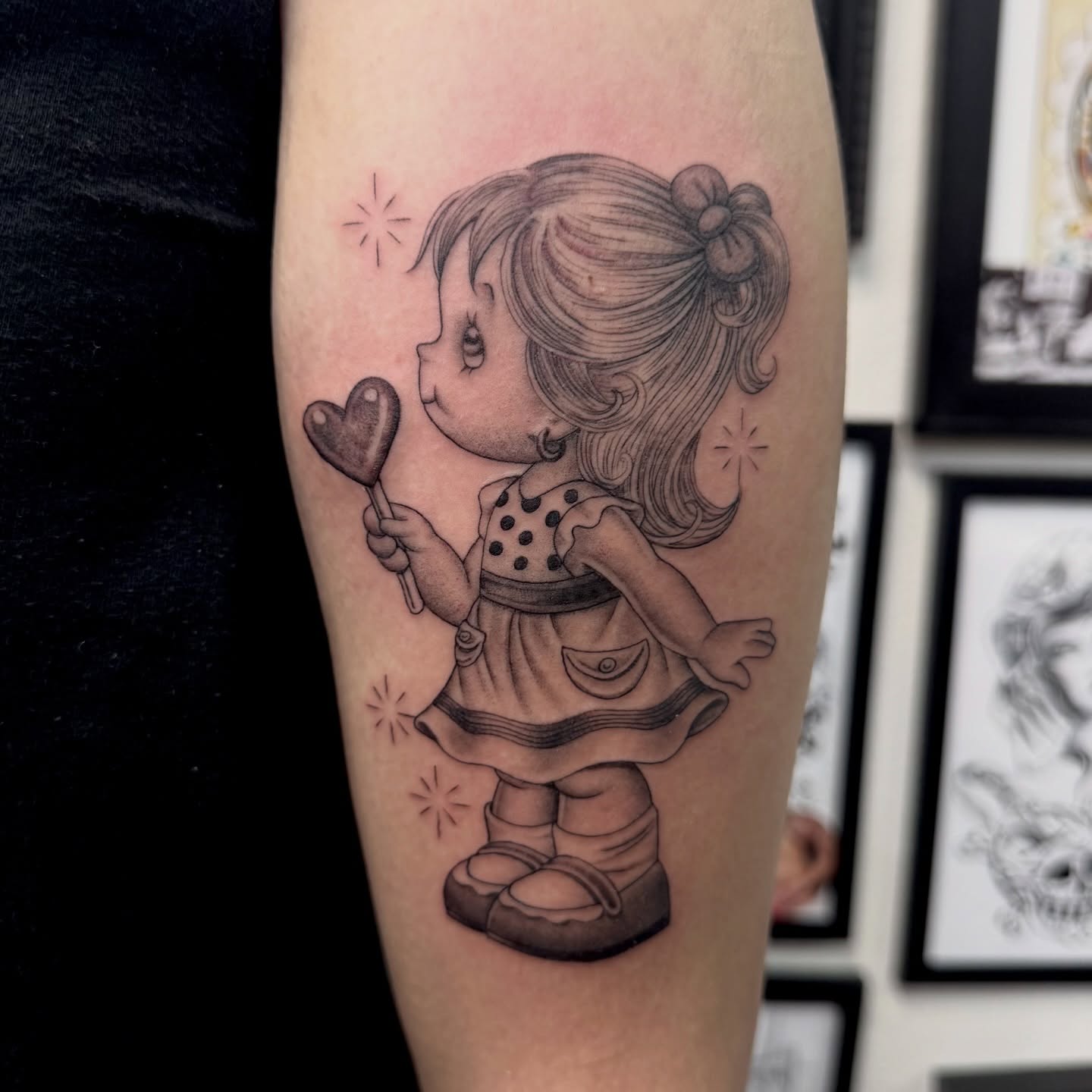 Tattoo by @ernie_portcity — black_and_grey, realism