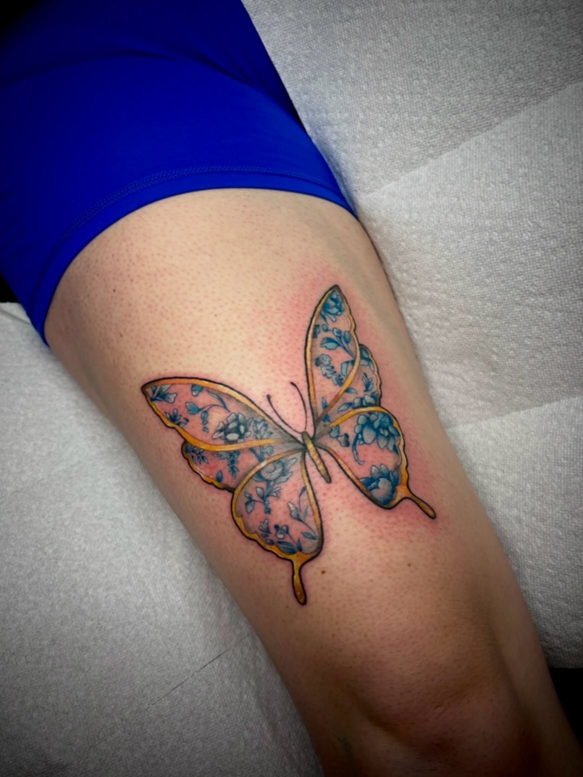 Tattoo by @dobbystattoos — watercolor