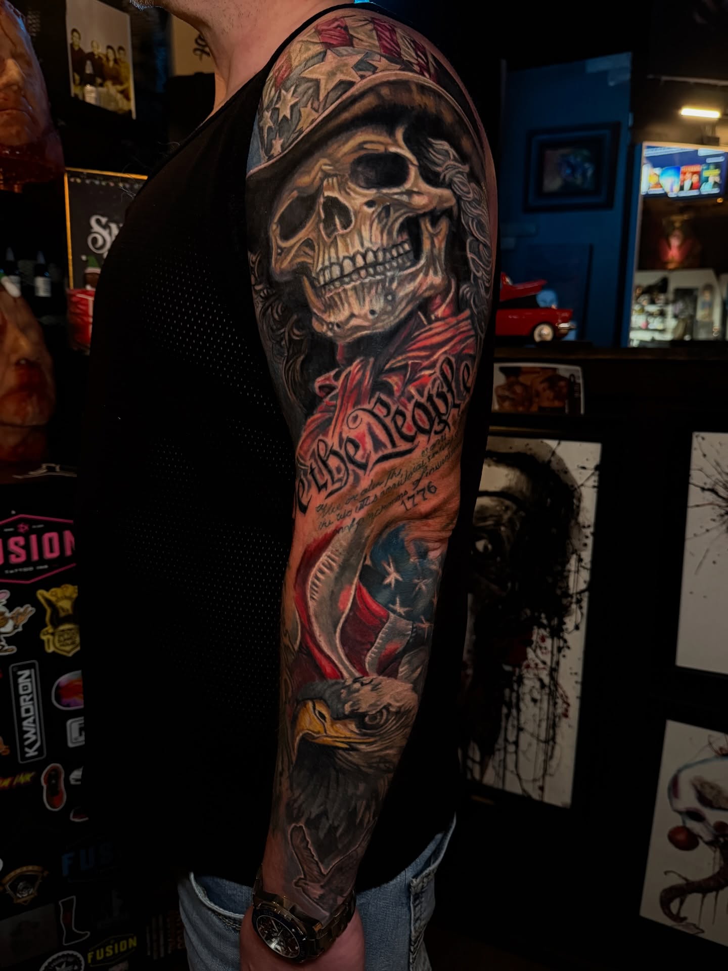 Tattoo by @scottyptattoos — realism, dark_realism