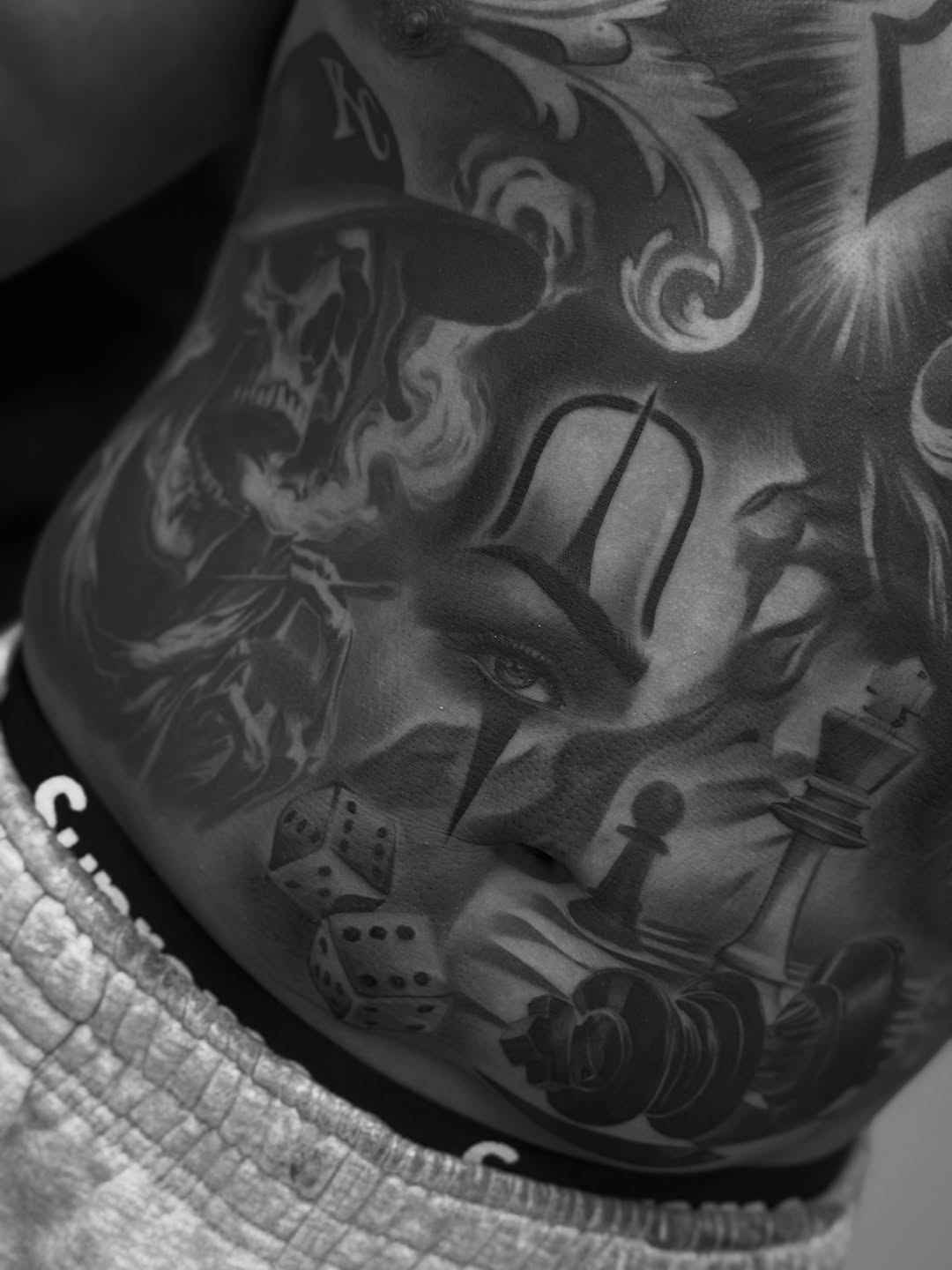 Tattoo by @josephpassion__ — black_and_grey, realism