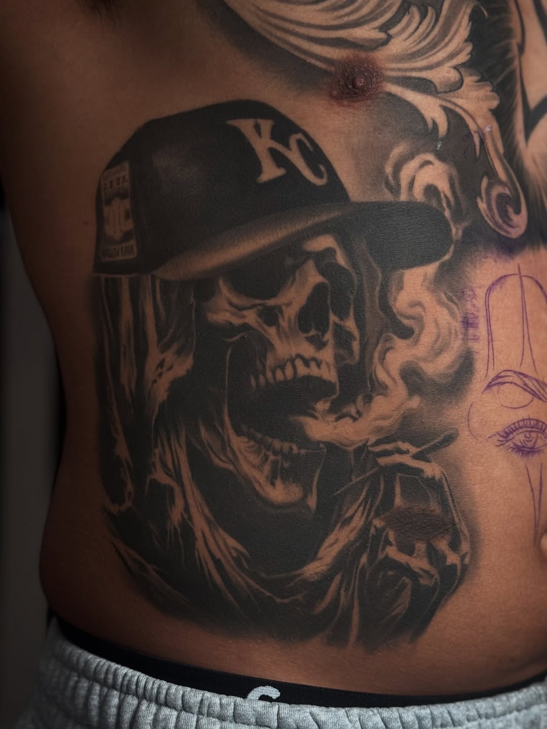 Tattoo by @josephpassion__ — black_and_grey, realism