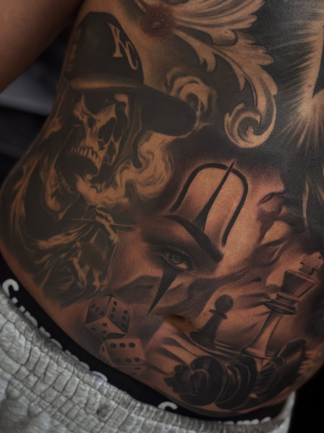 Tattoo by @josephpassion__ — black_and_grey, realism
