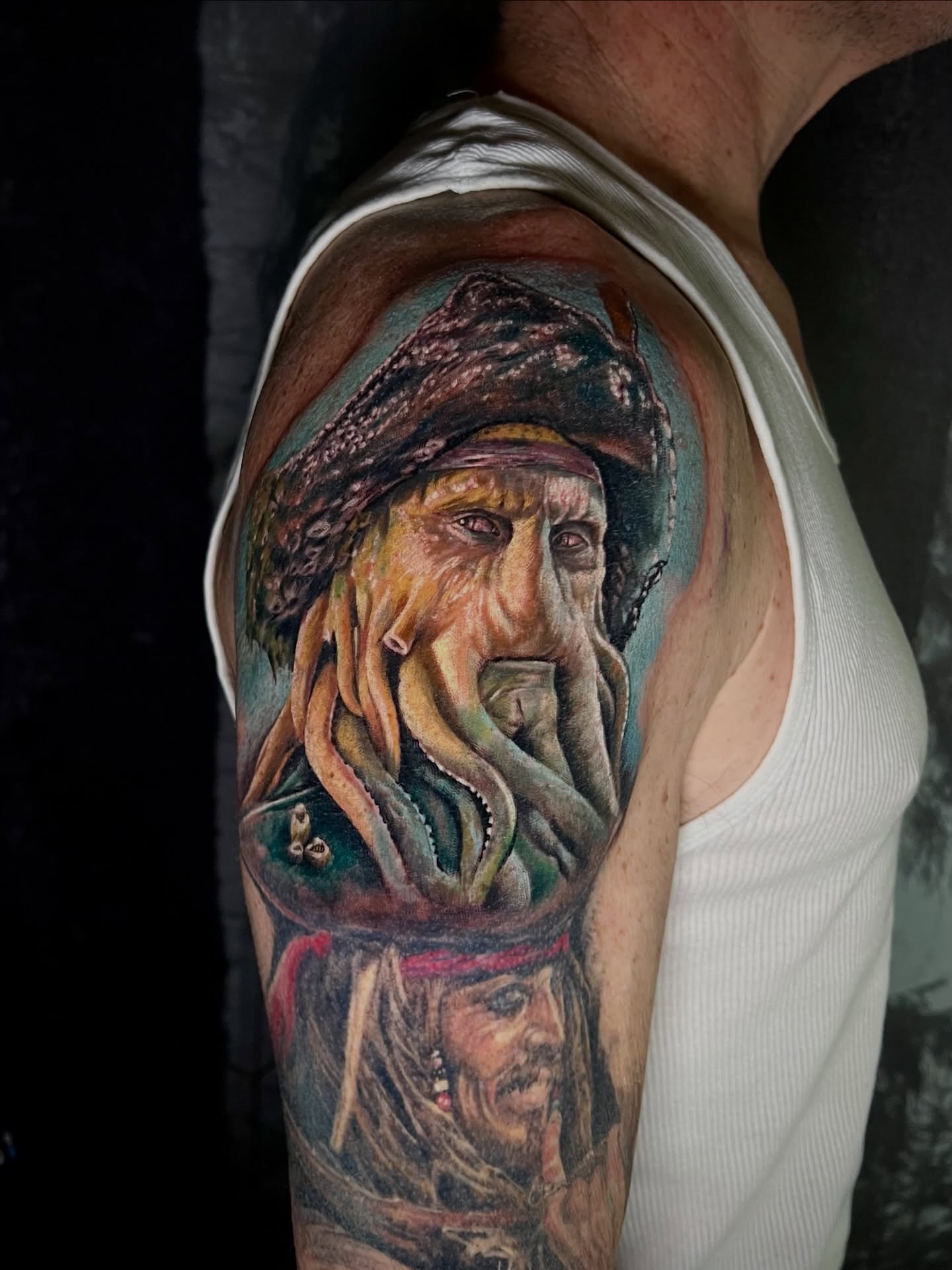 Tattoo by @aaronpackardta2 — realism, dark_realism