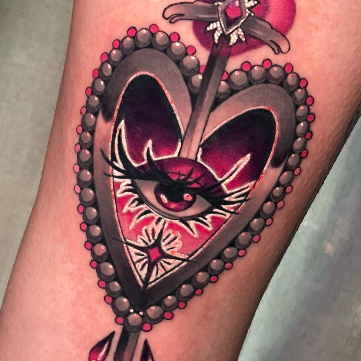 Tattoo by @reaganmauldintattoos — american_traditional, dark_realism