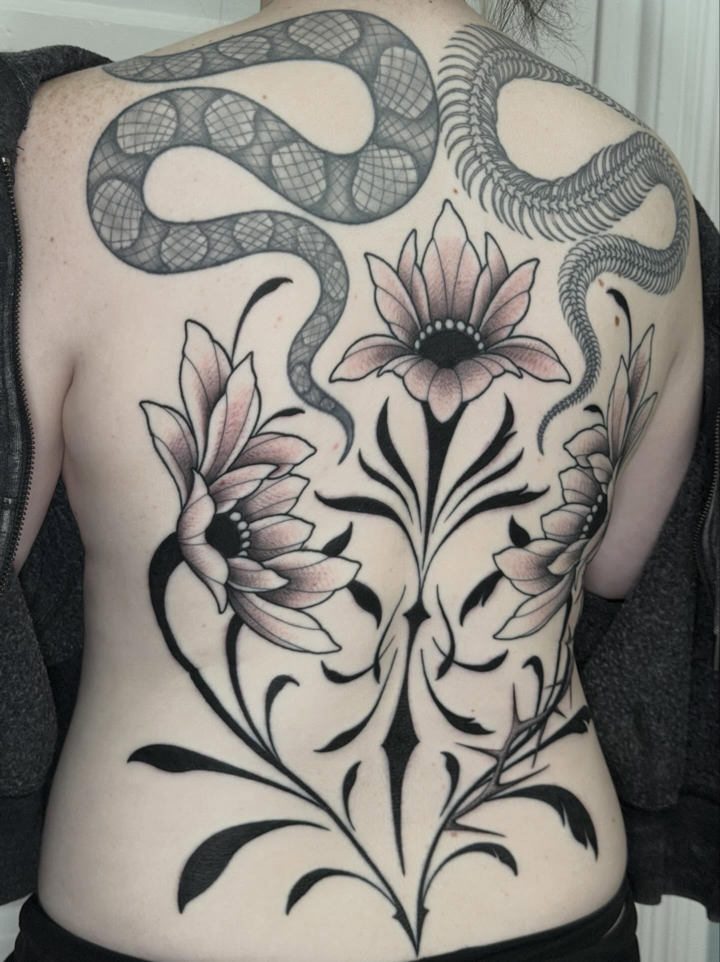 Tattoo by @_barnhill_ — black_and_grey