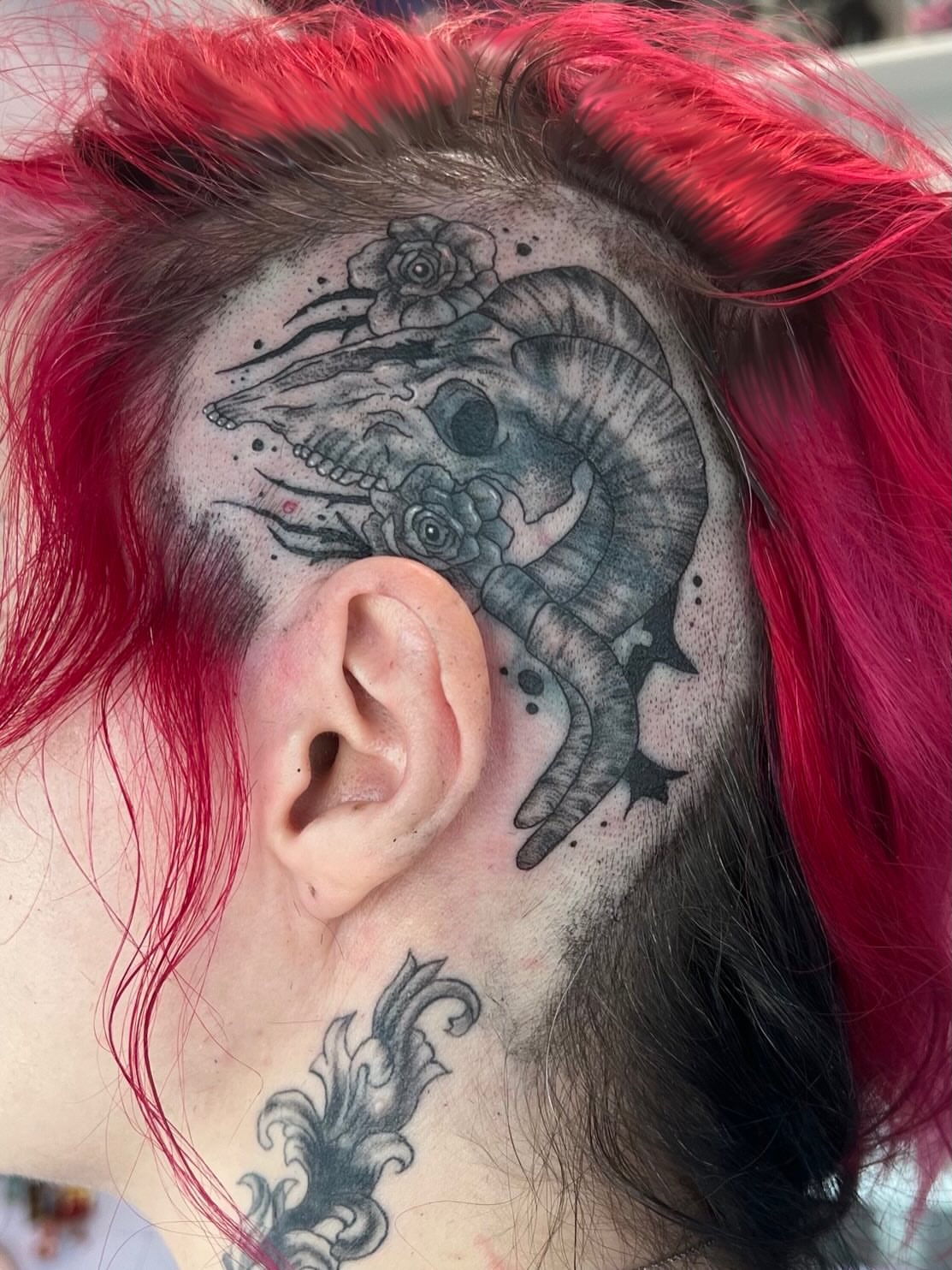 Tattoo by @tattsbykat_ — dotwork, realism