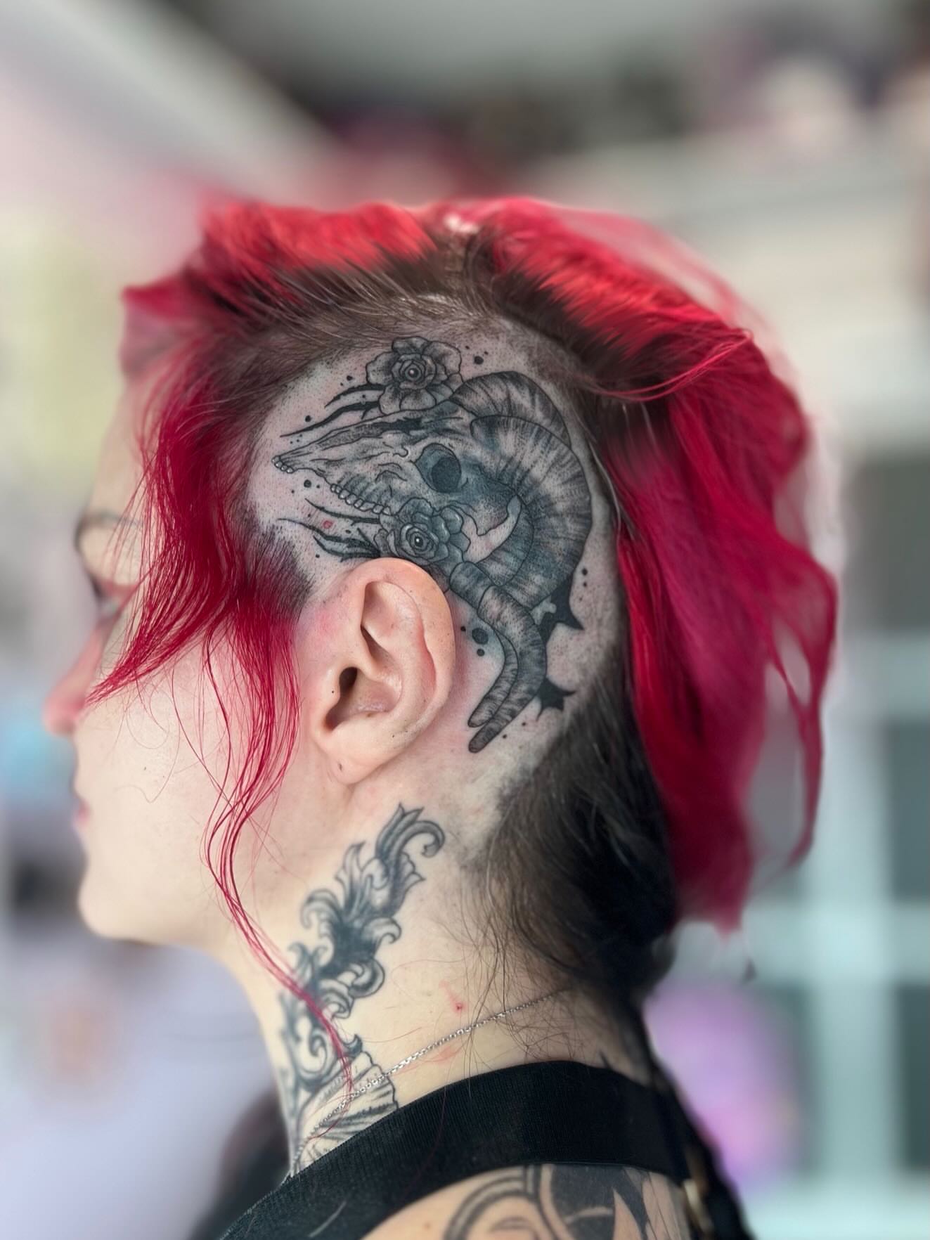 Tattoo by @tattsbykat_ — dotwork, realism