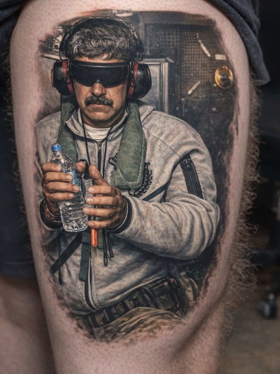 Tattoo work at Knoxville Tattoo Convention